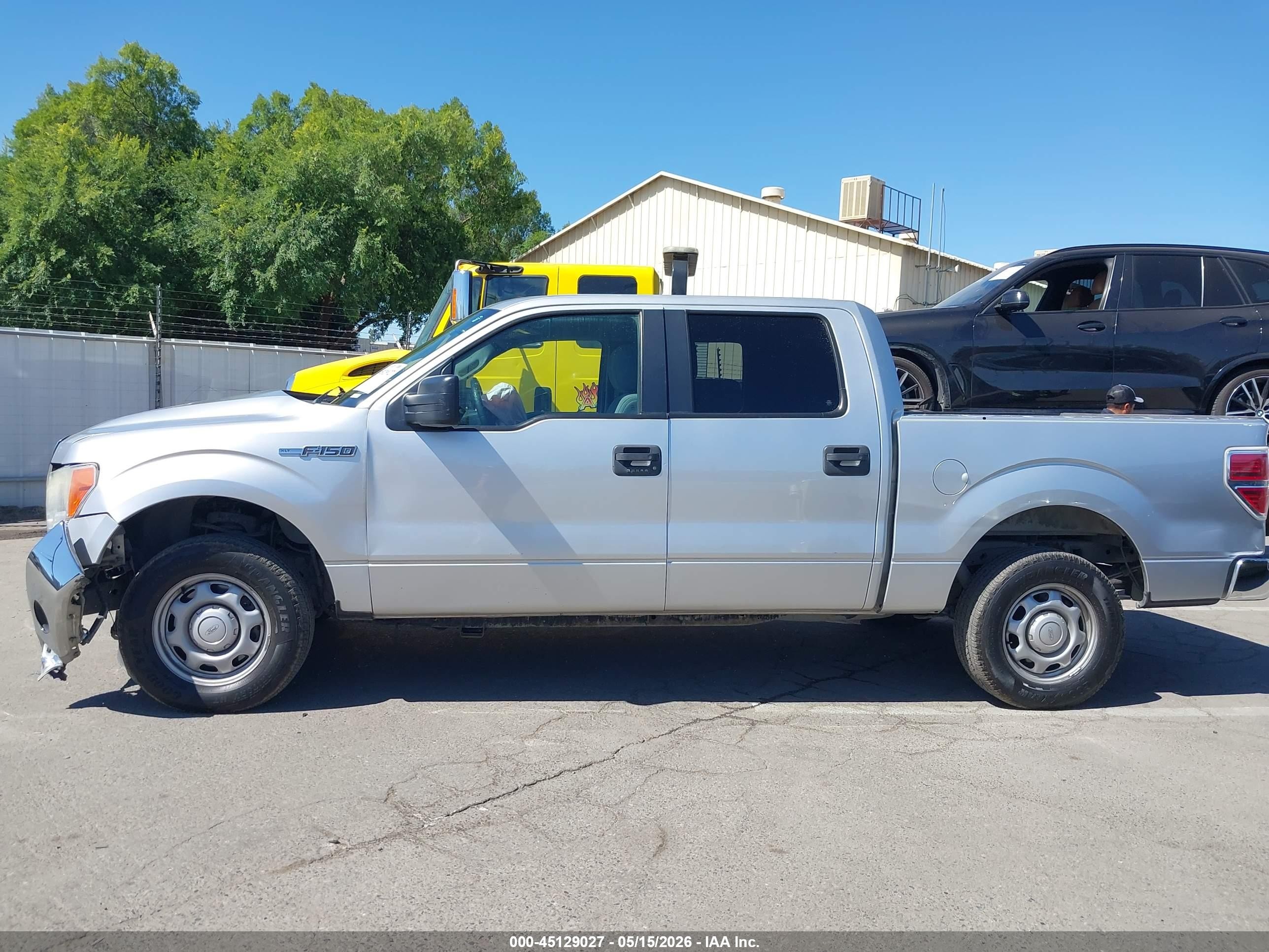 2013 Ford F-150 Xlt Silver vin: 1FTEW1CMXDFE06492