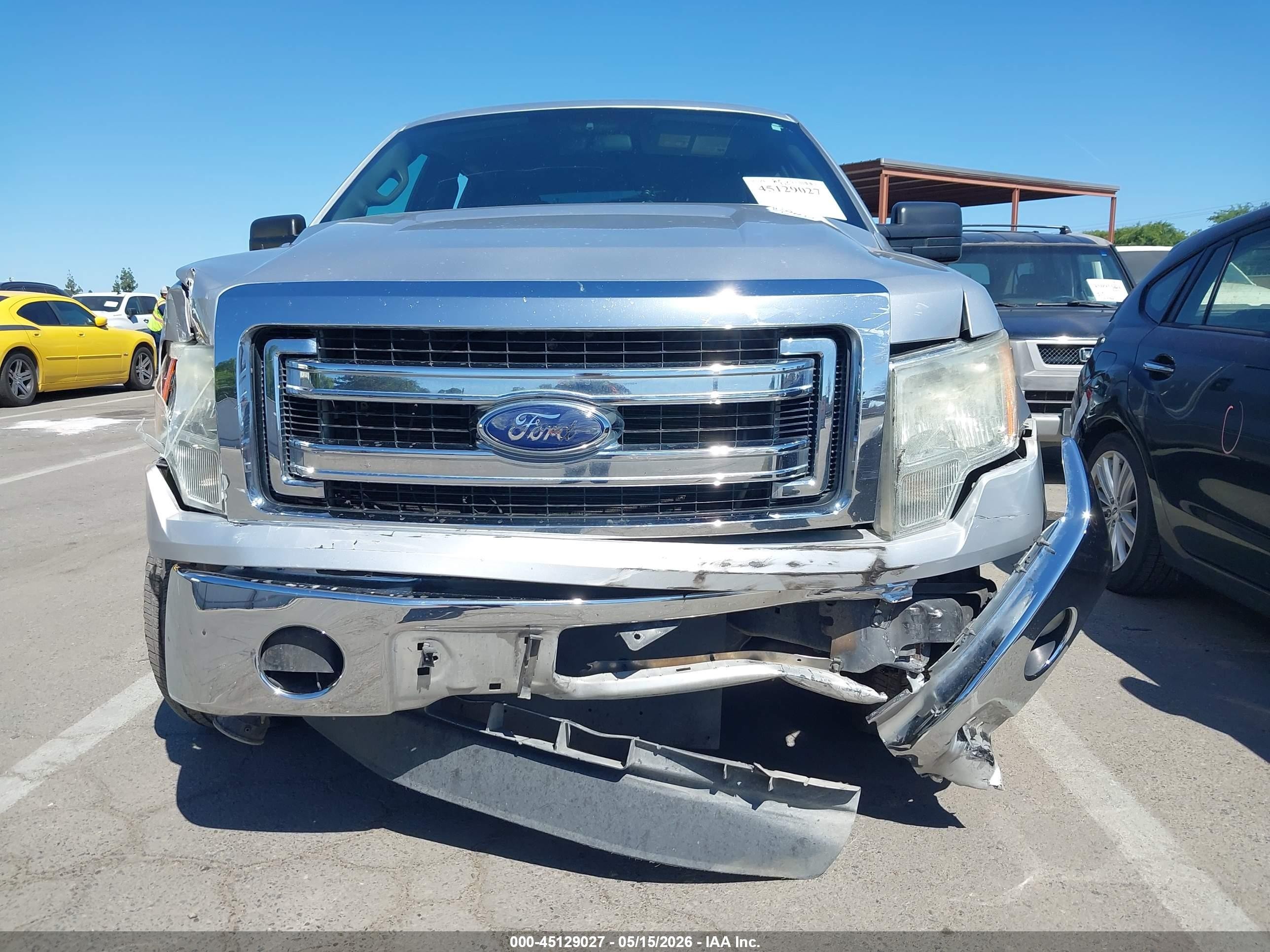2013 Ford F-150 Xlt Silver vin: 1FTEW1CMXDFE06492