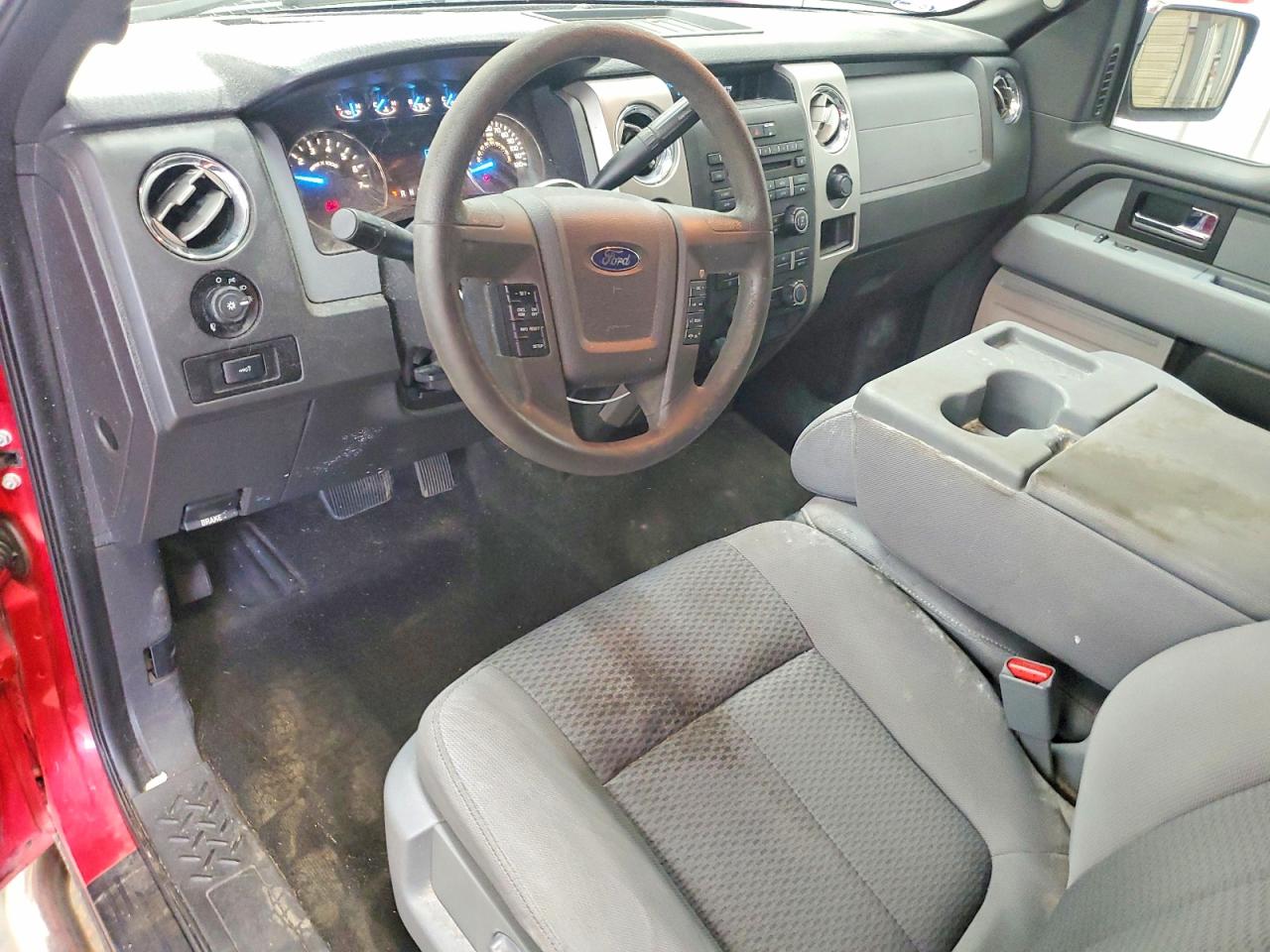 2013 Ford F150 Supercrew Red vin: 1FTEW1CMXDKE05530