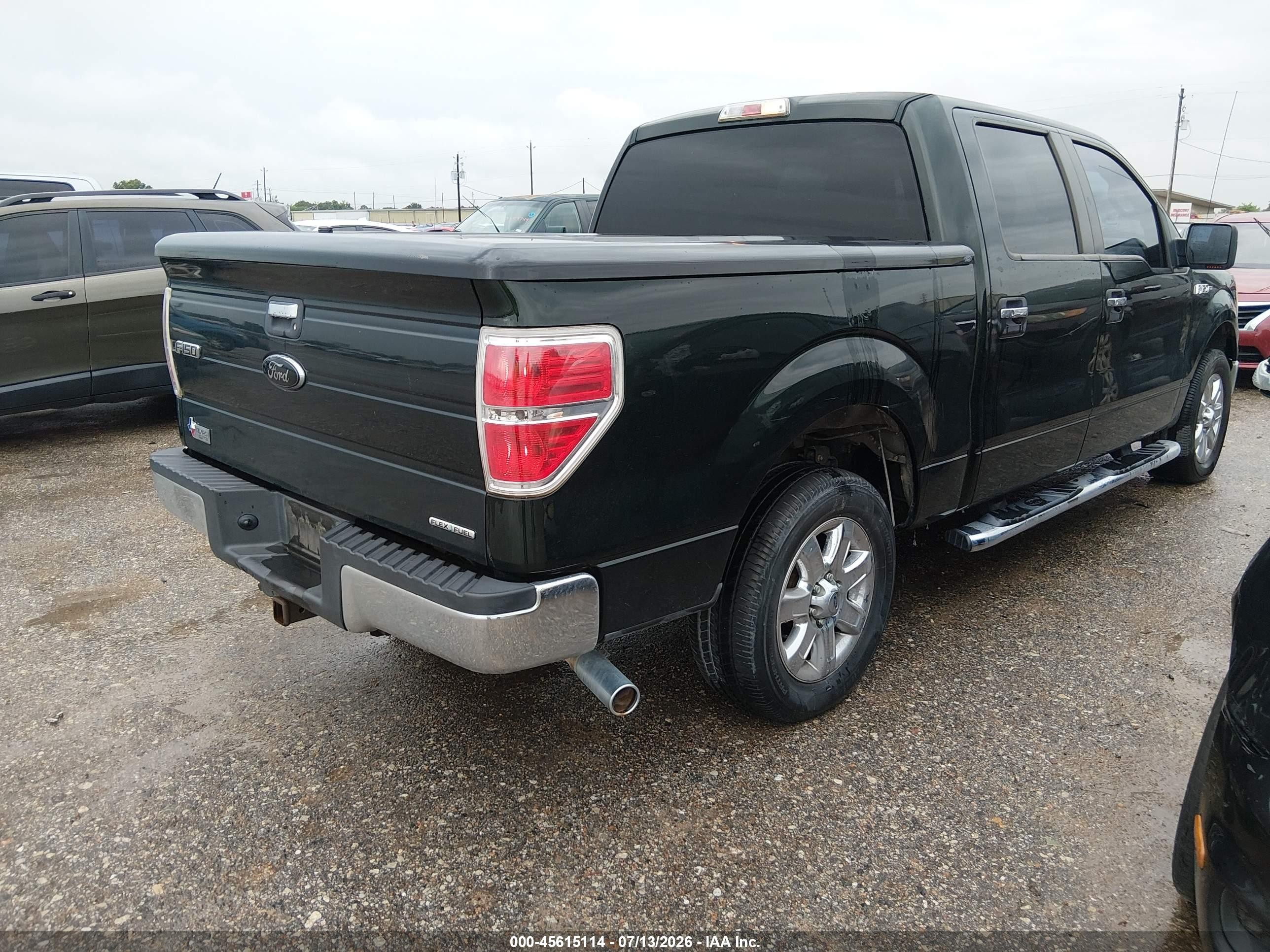 2013 Ford F-150 Xl/xlt Green vin: 1FTEW1CMXDKE27270