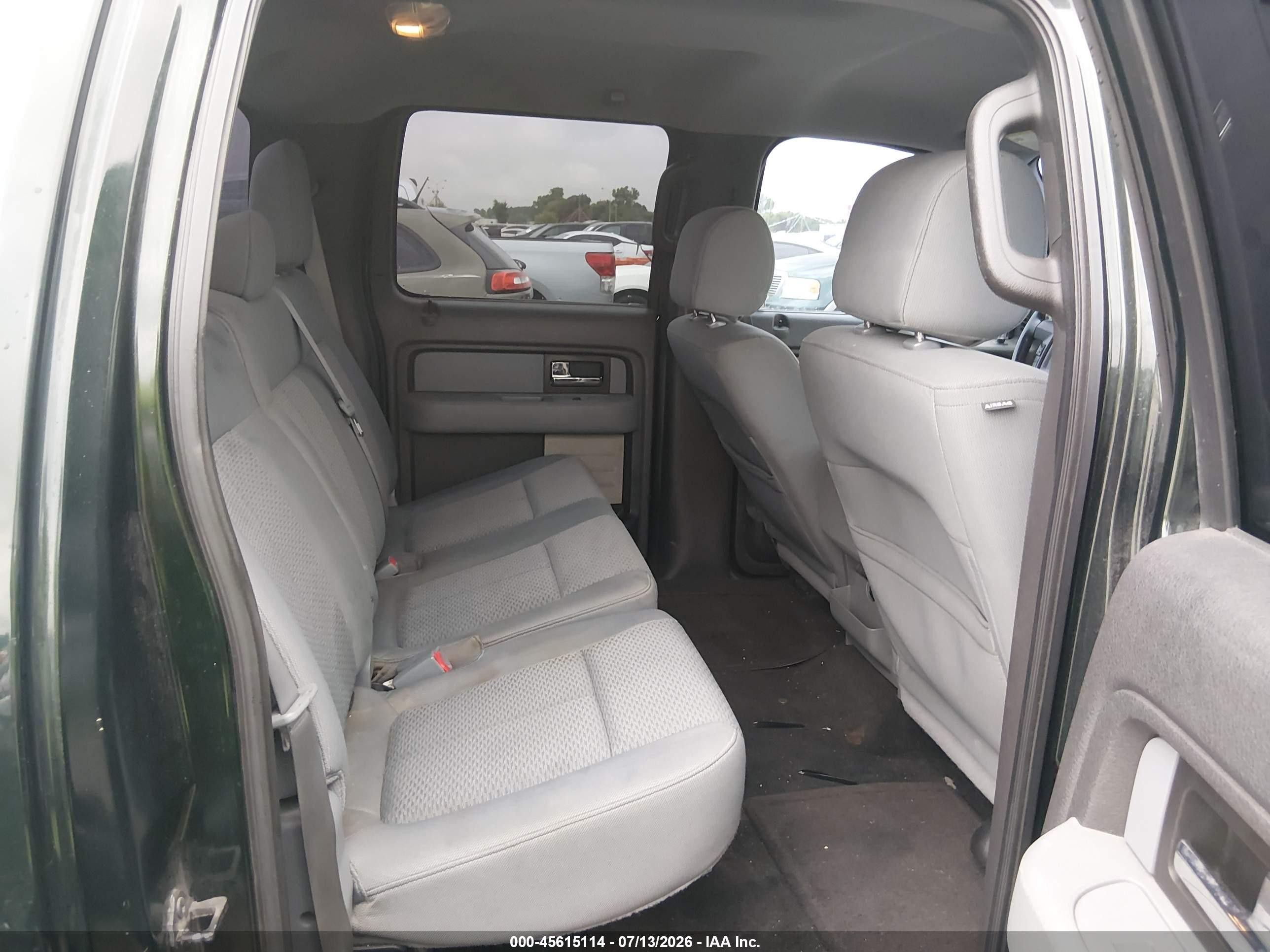 2013 Ford F-150 Xl/xlt Green vin: 1FTEW1CMXDKE27270