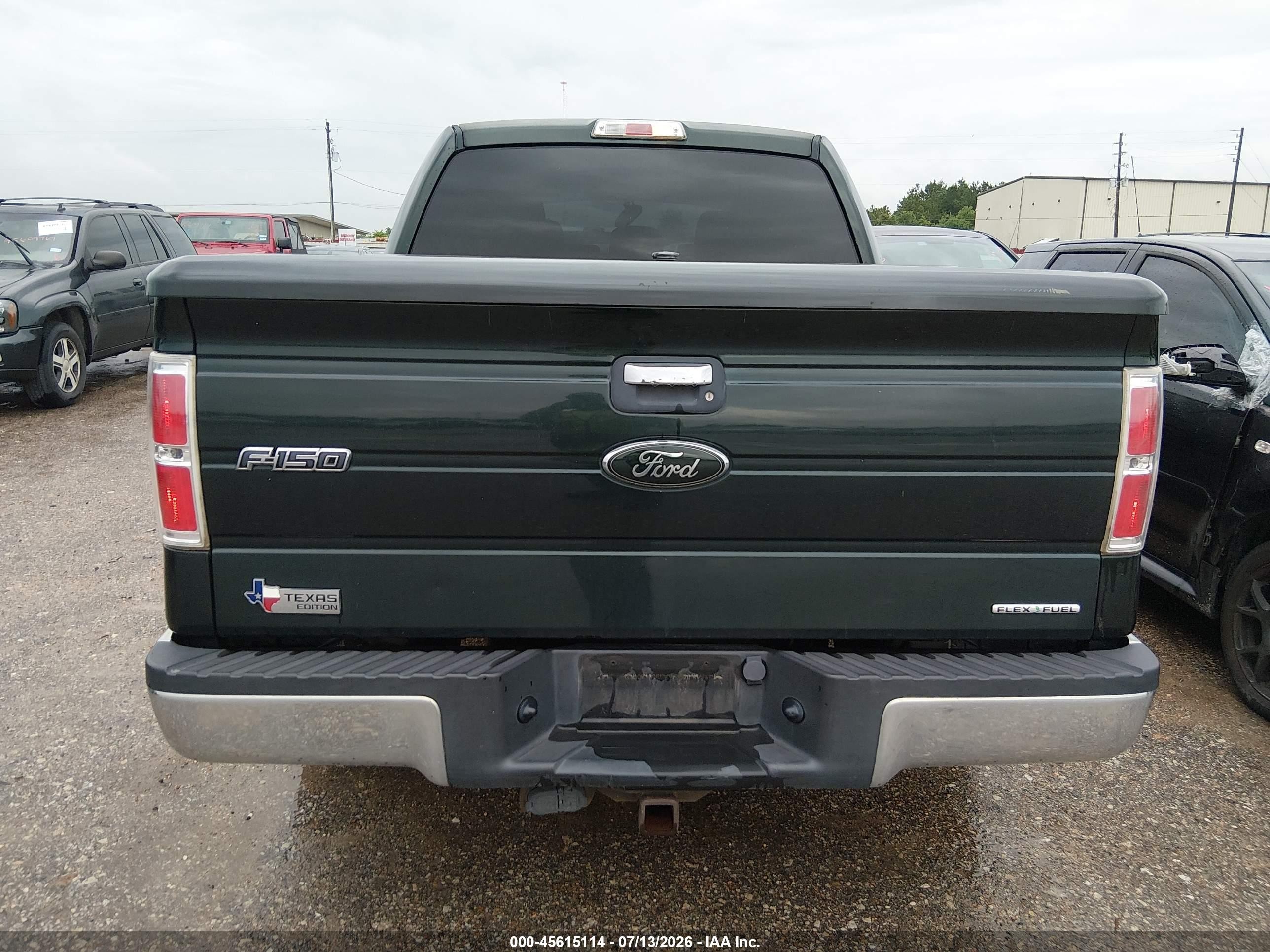 2013 Ford F-150 Xl/xlt Green vin: 1FTEW1CMXDKE27270