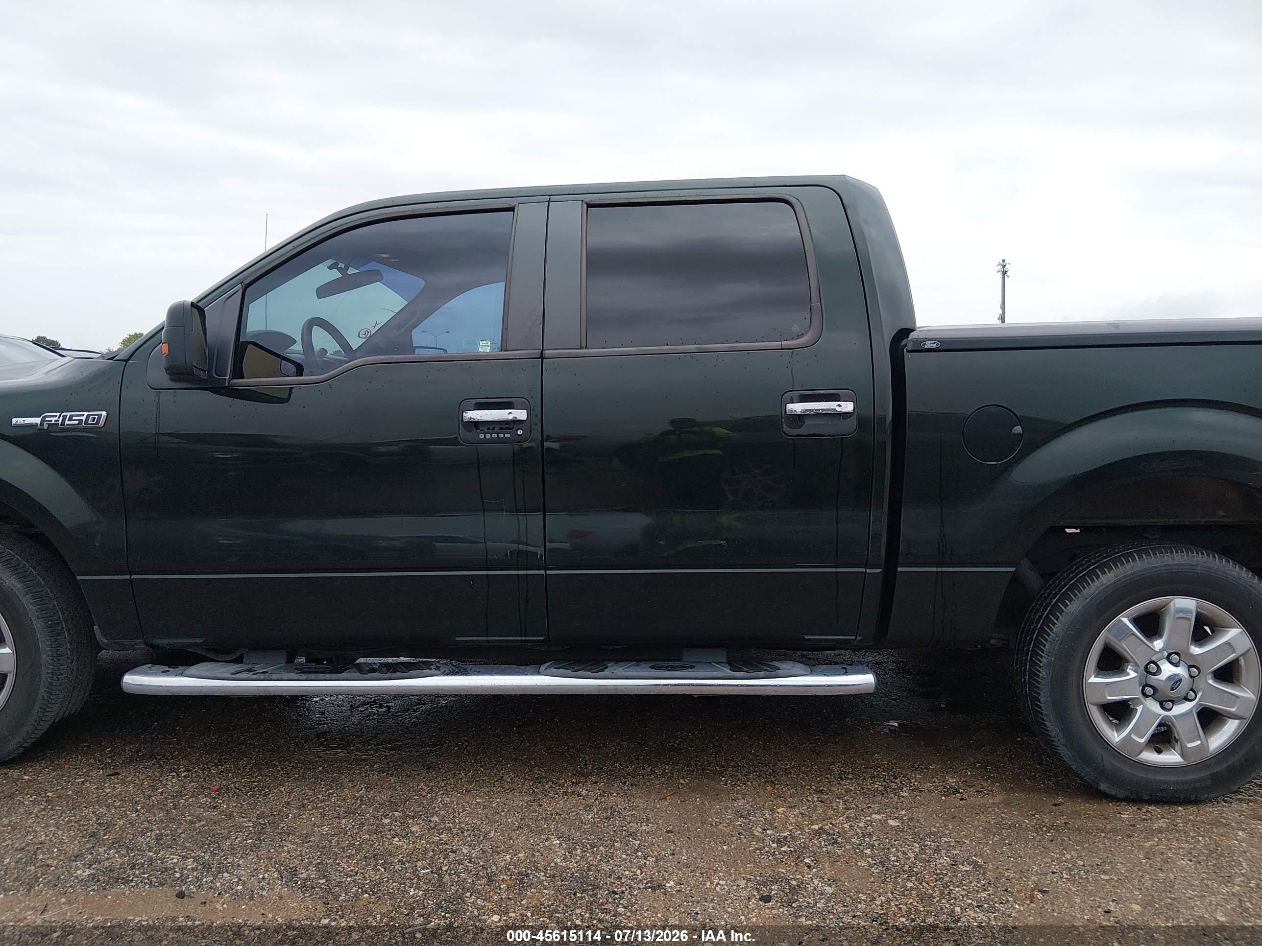 2013 Ford F-150 Xl/xlt Green vin: 1FTEW1CMXDKE27270