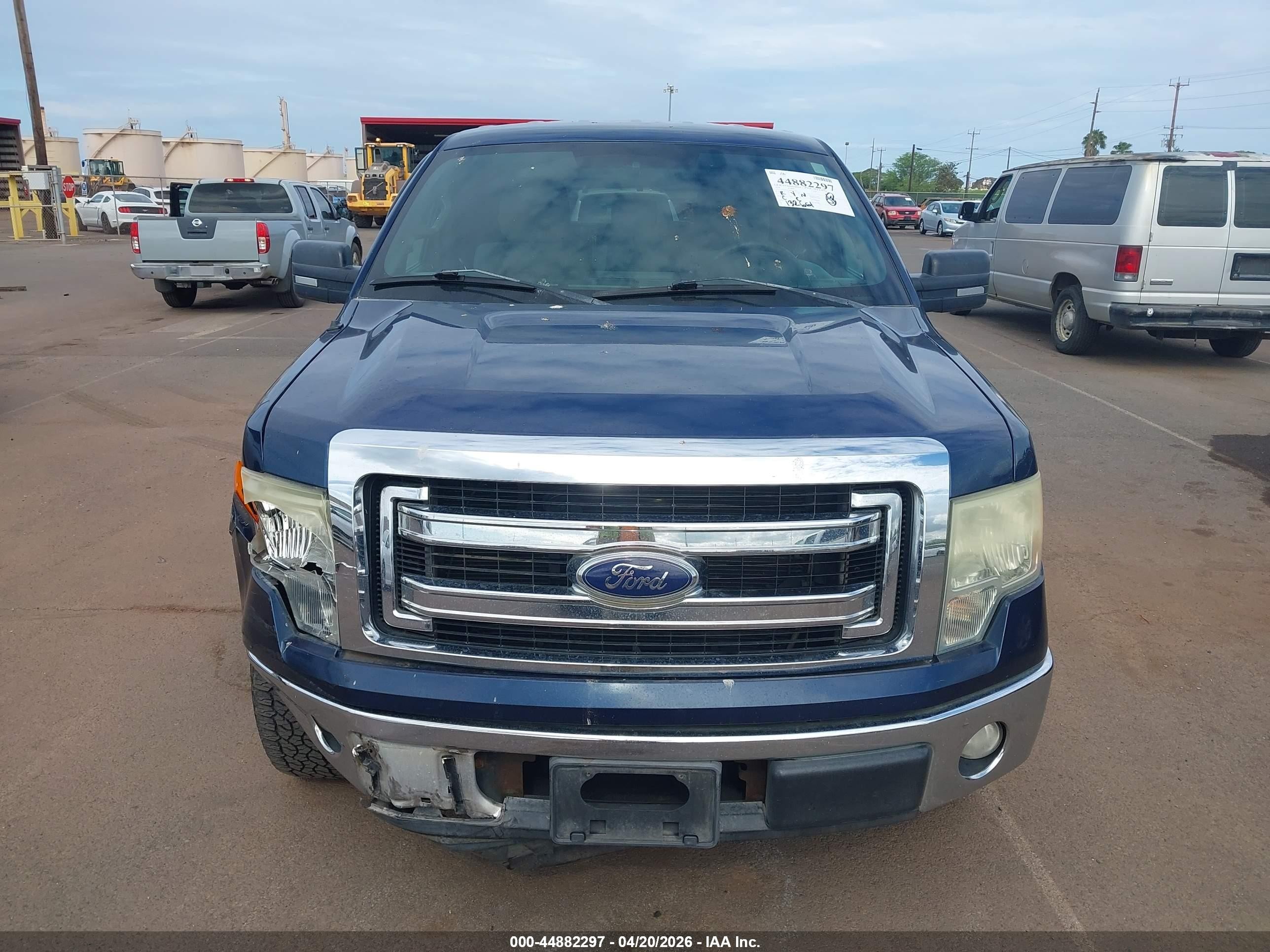 2014 Ford F-150 Xlt Blue vin: 1FTEW1CMXEFA18227