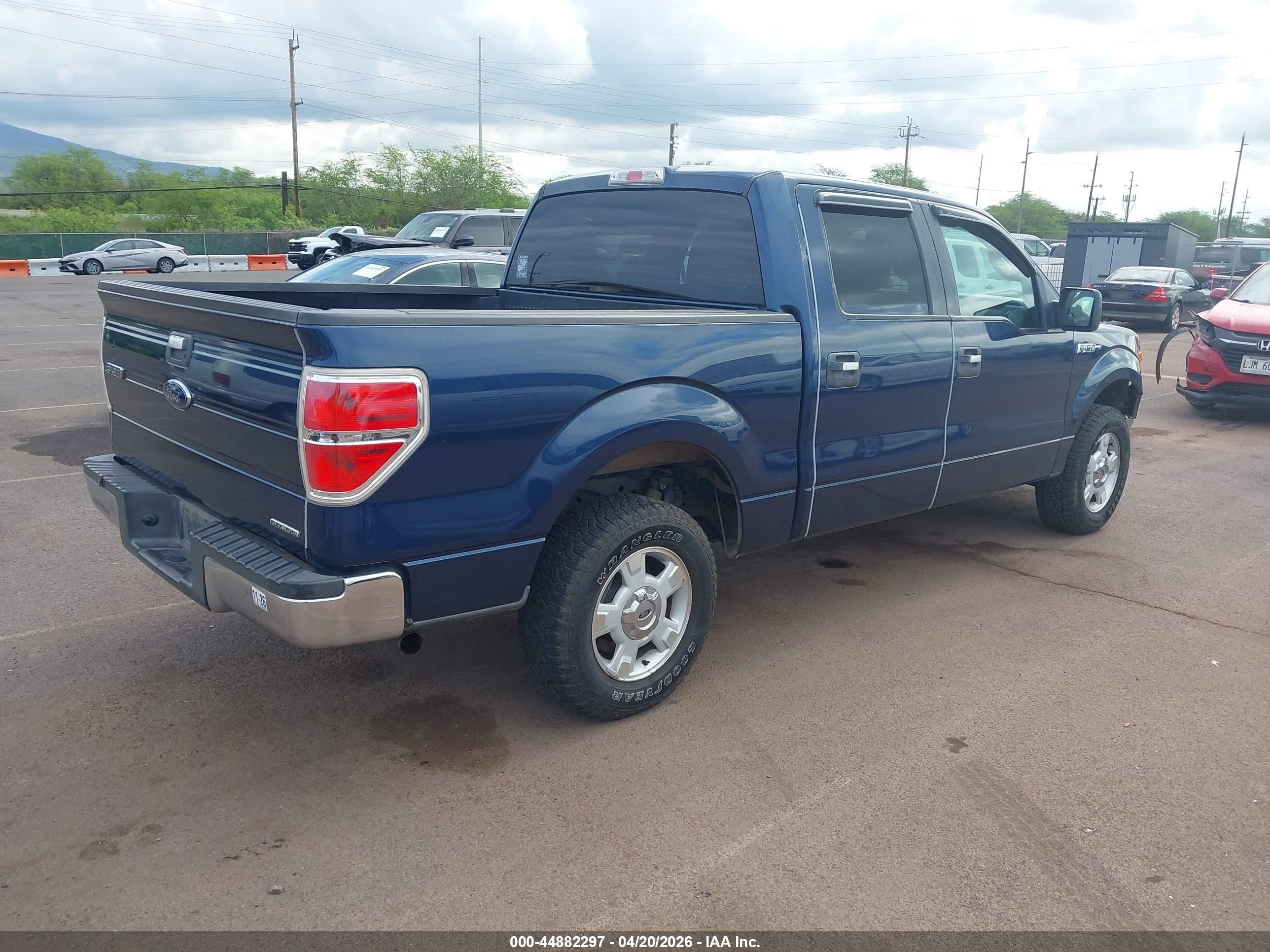 2014 Ford F-150 Xlt Blue vin: 1FTEW1CMXEFA18227