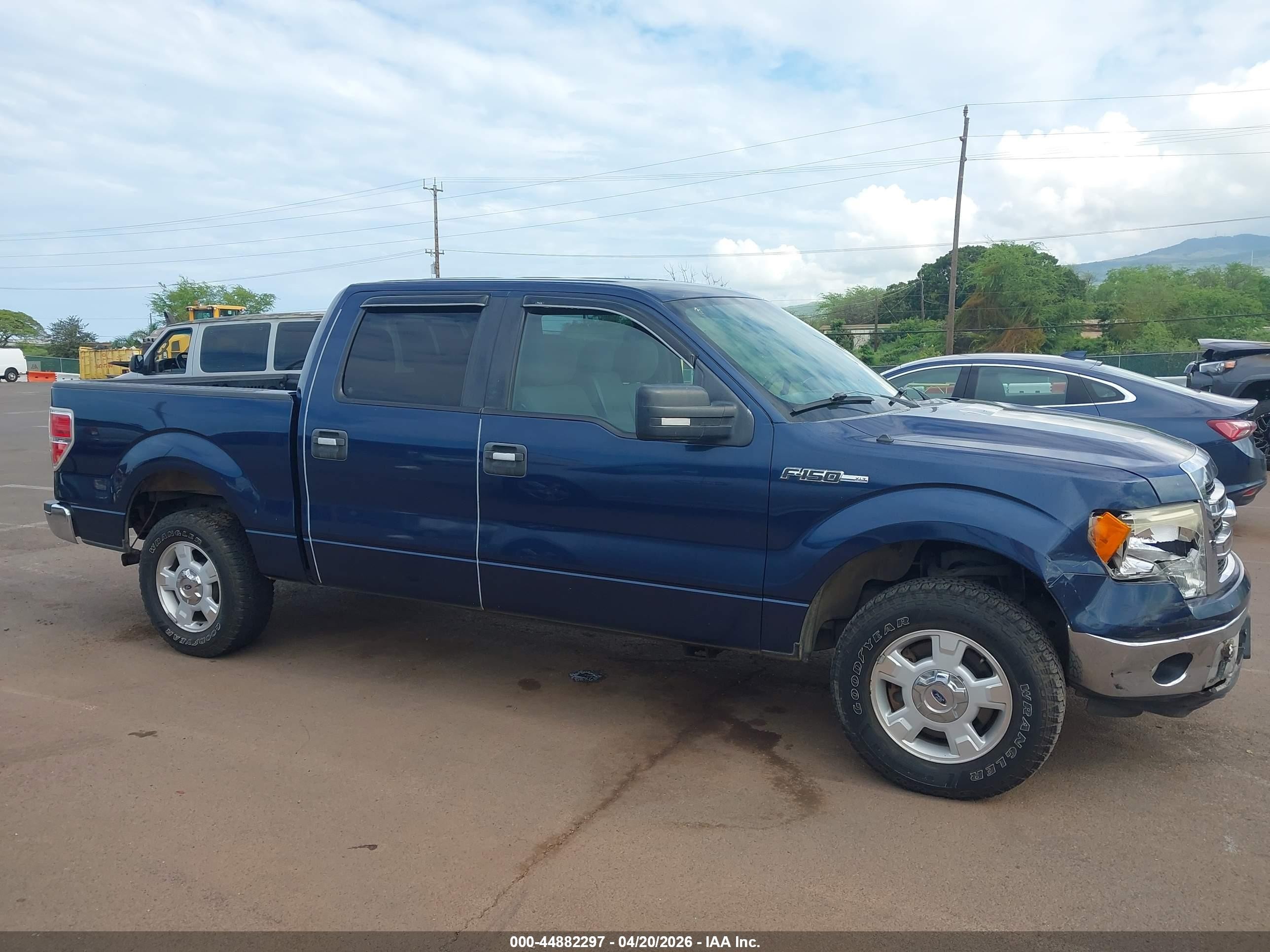 2014 Ford F-150 Xlt Blue vin: 1FTEW1CMXEFA18227