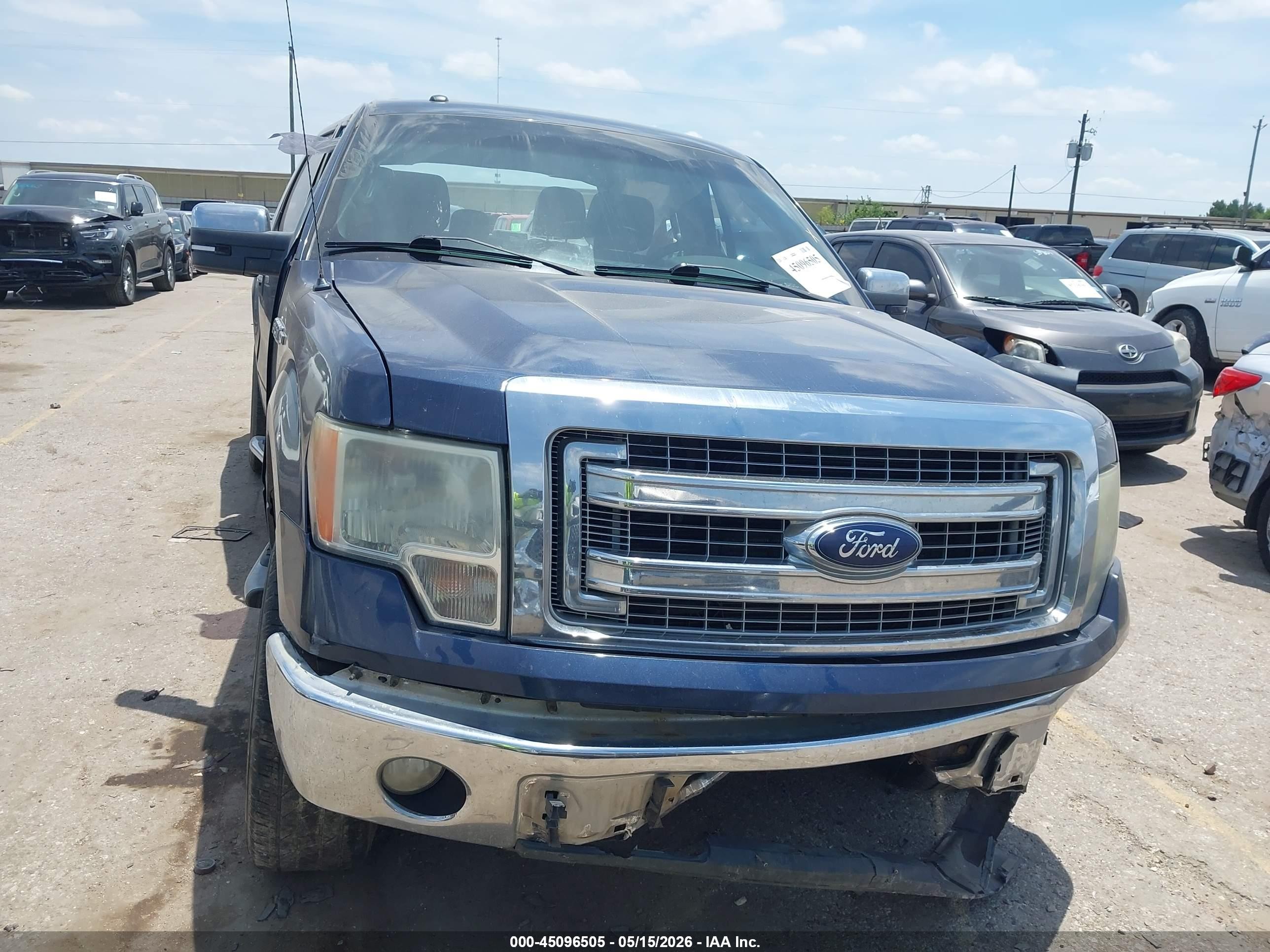 2014 Ford F-150 Xlt Blue vin: 1FTEW1CMXEFC92575