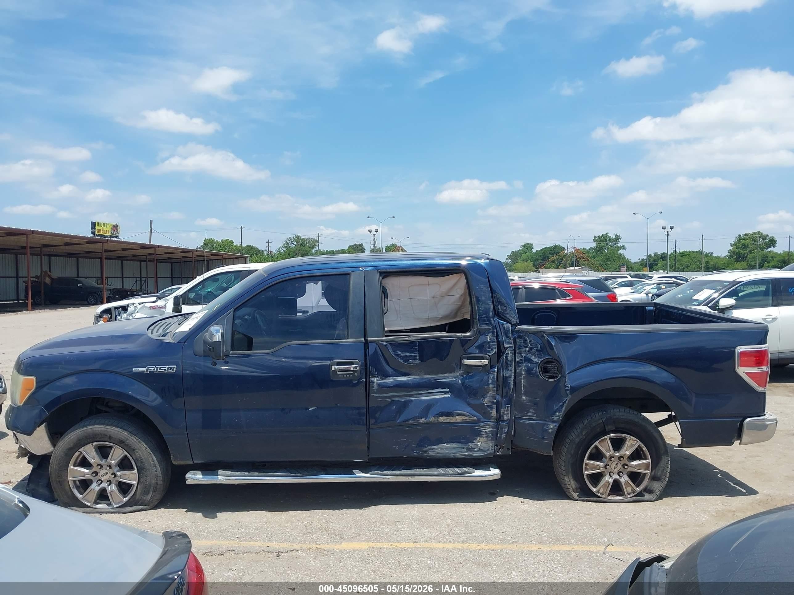 2014 Ford F-150 Xlt Blue vin: 1FTEW1CMXEFC92575