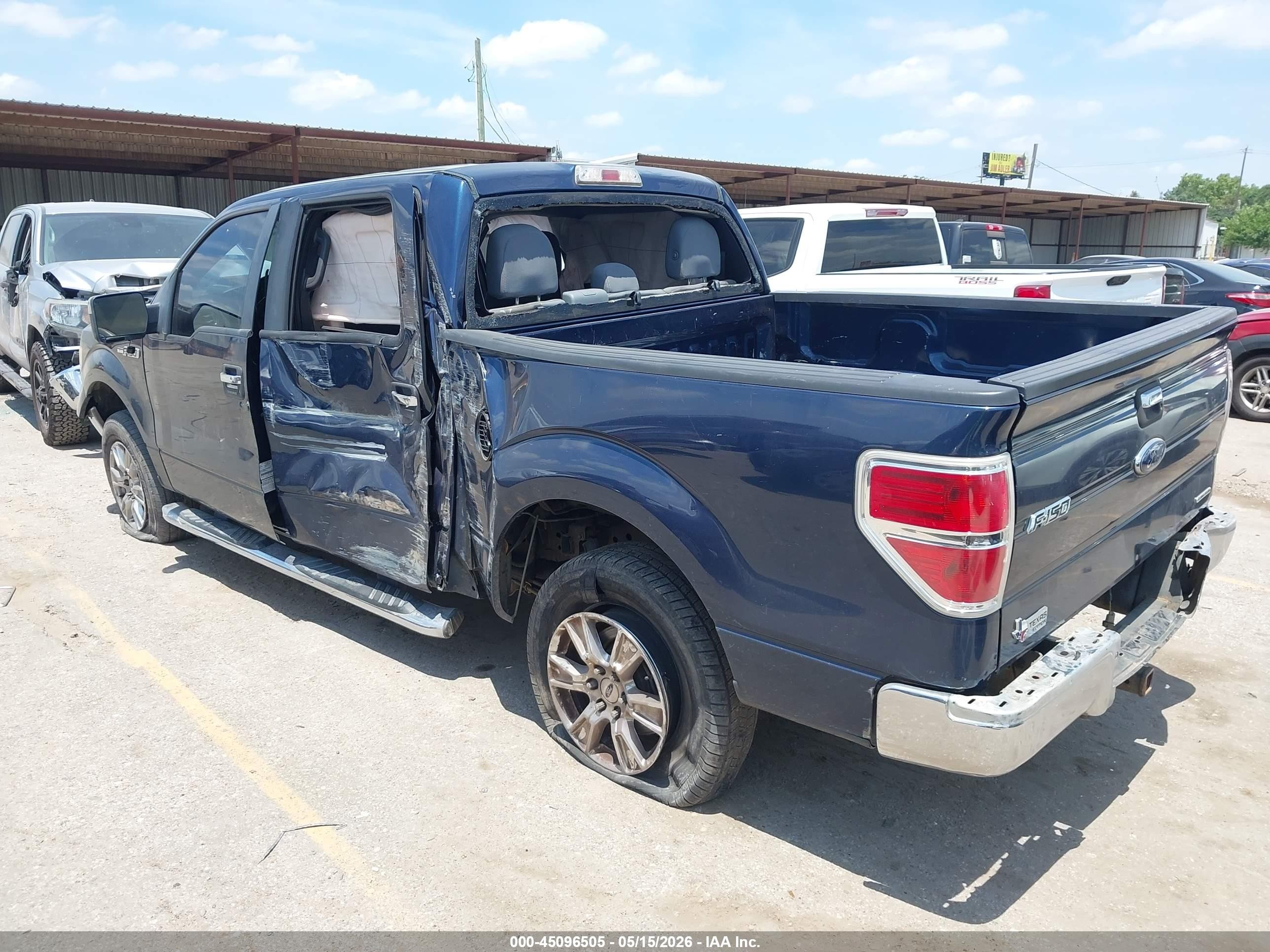 2014 Ford F-150 Xlt Blue vin: 1FTEW1CMXEFC92575