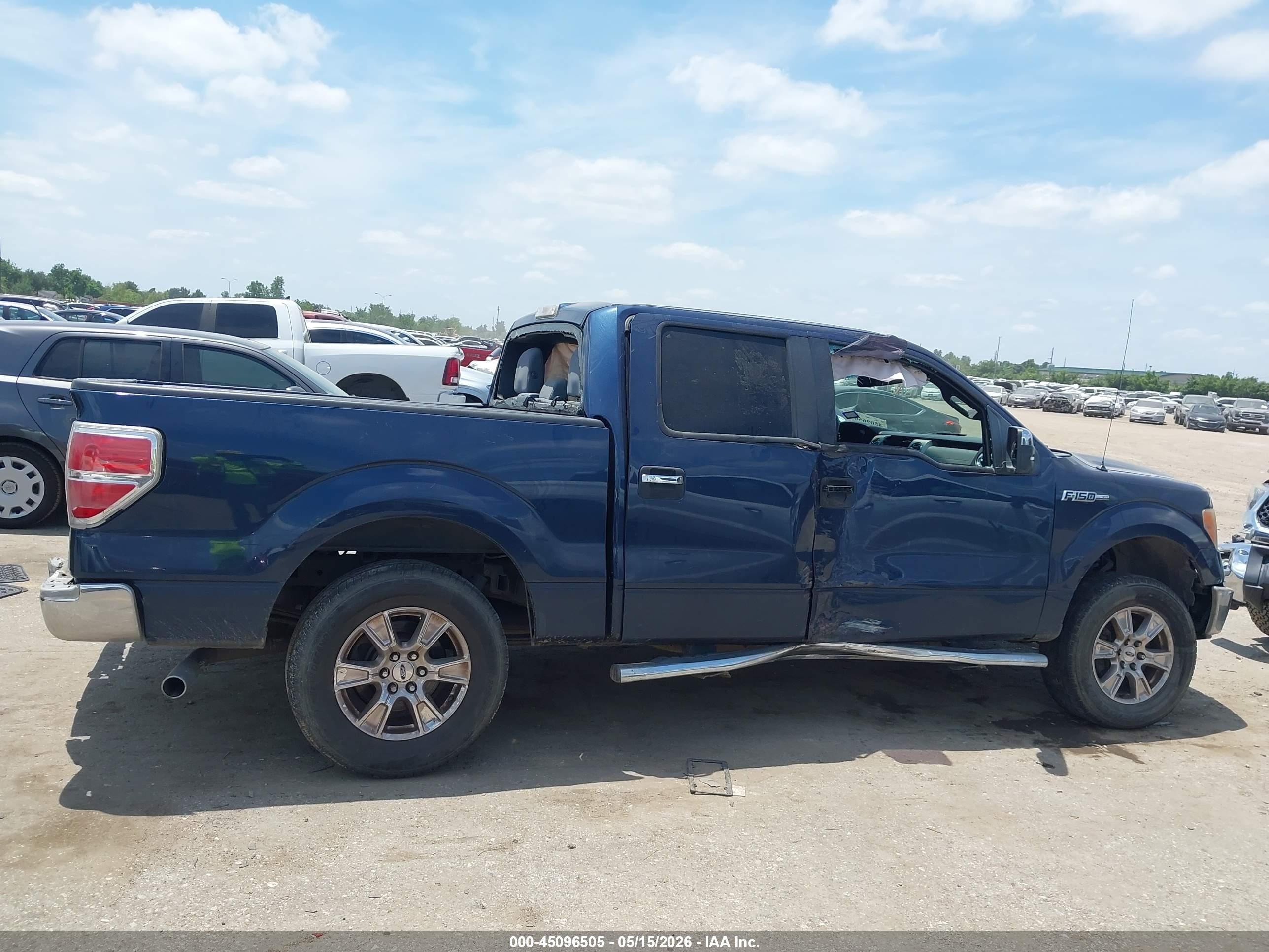 2014 Ford F-150 Xlt Blue vin: 1FTEW1CMXEFC92575