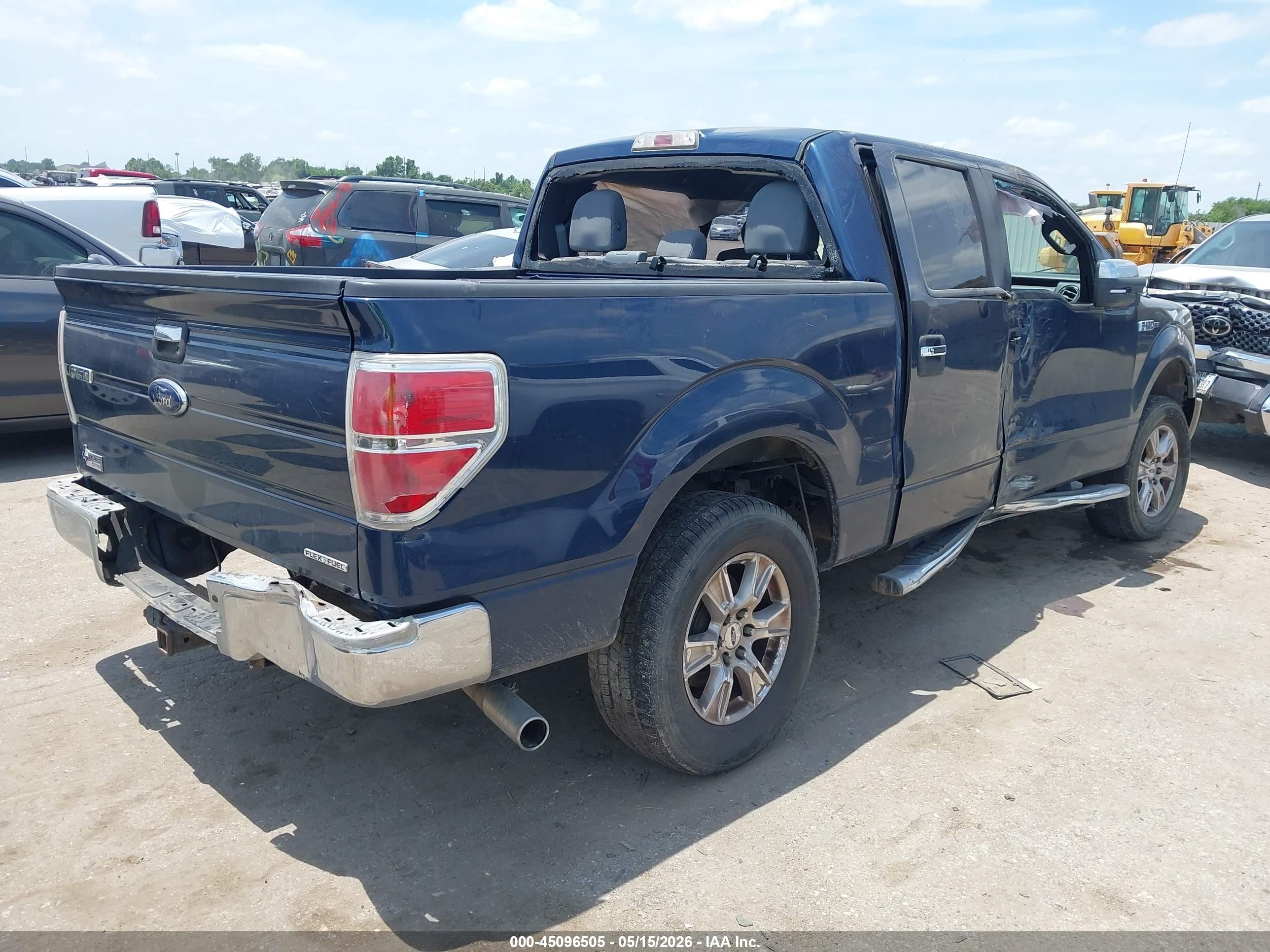 2014 Ford F-150 Xlt Blue vin: 1FTEW1CMXEFC92575