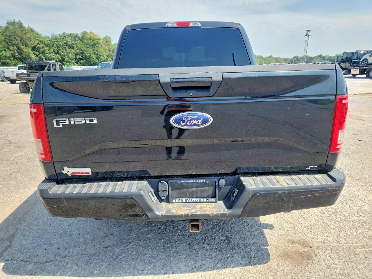 2015 Ford F150 Supercrew Black vin: 1FTEW1CP0FFA02436