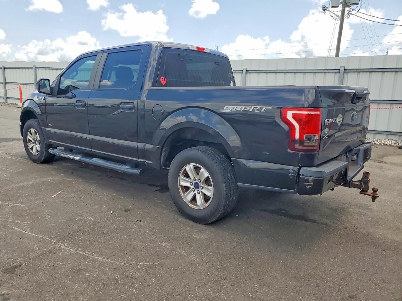 2015 Ford F150 Supercrew Черный vin: 1FTEW1CP0FFB30448