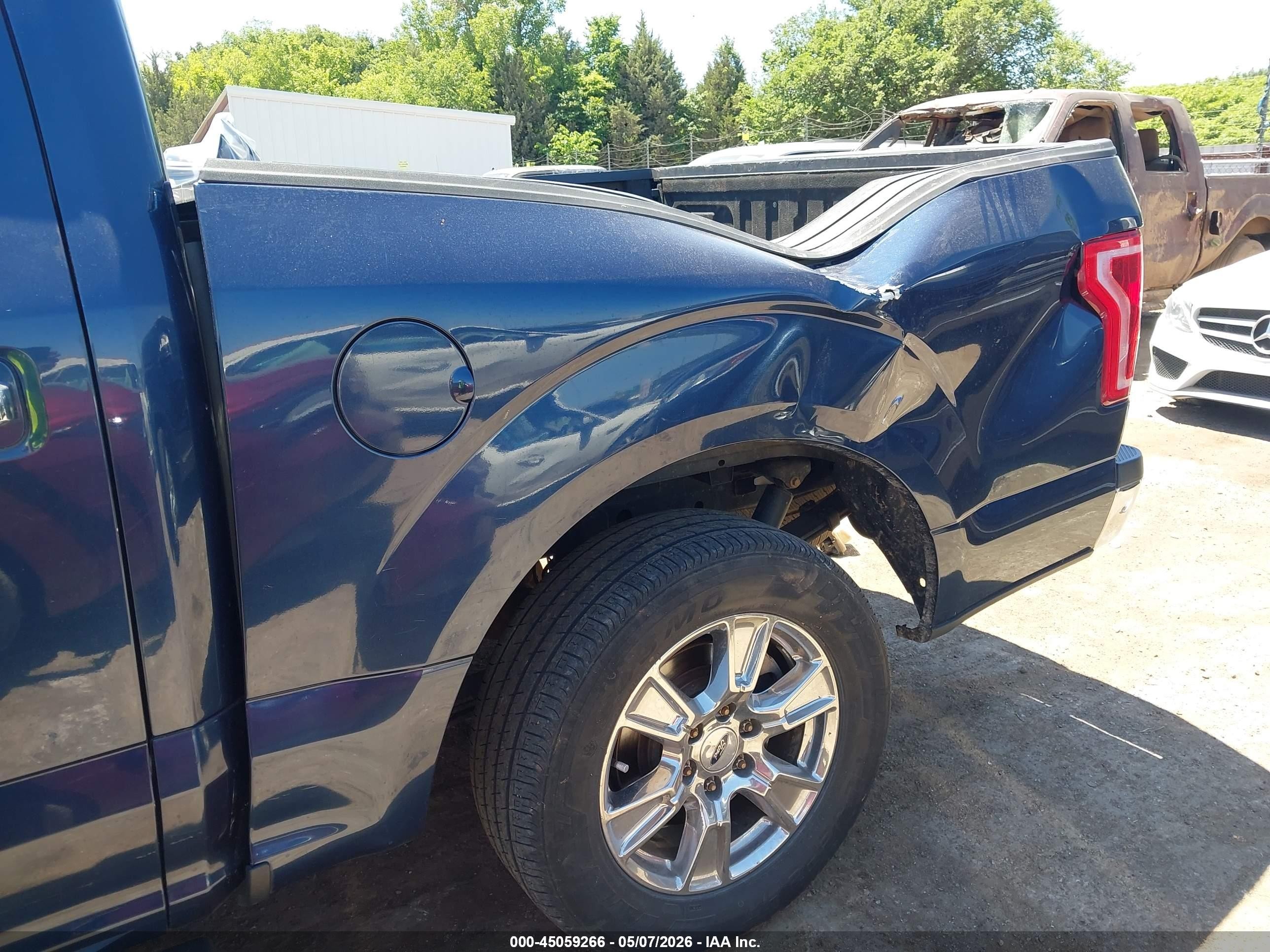 2015 Ford F-150 Xlt Blue vin: 1FTEW1CP0FFC92824