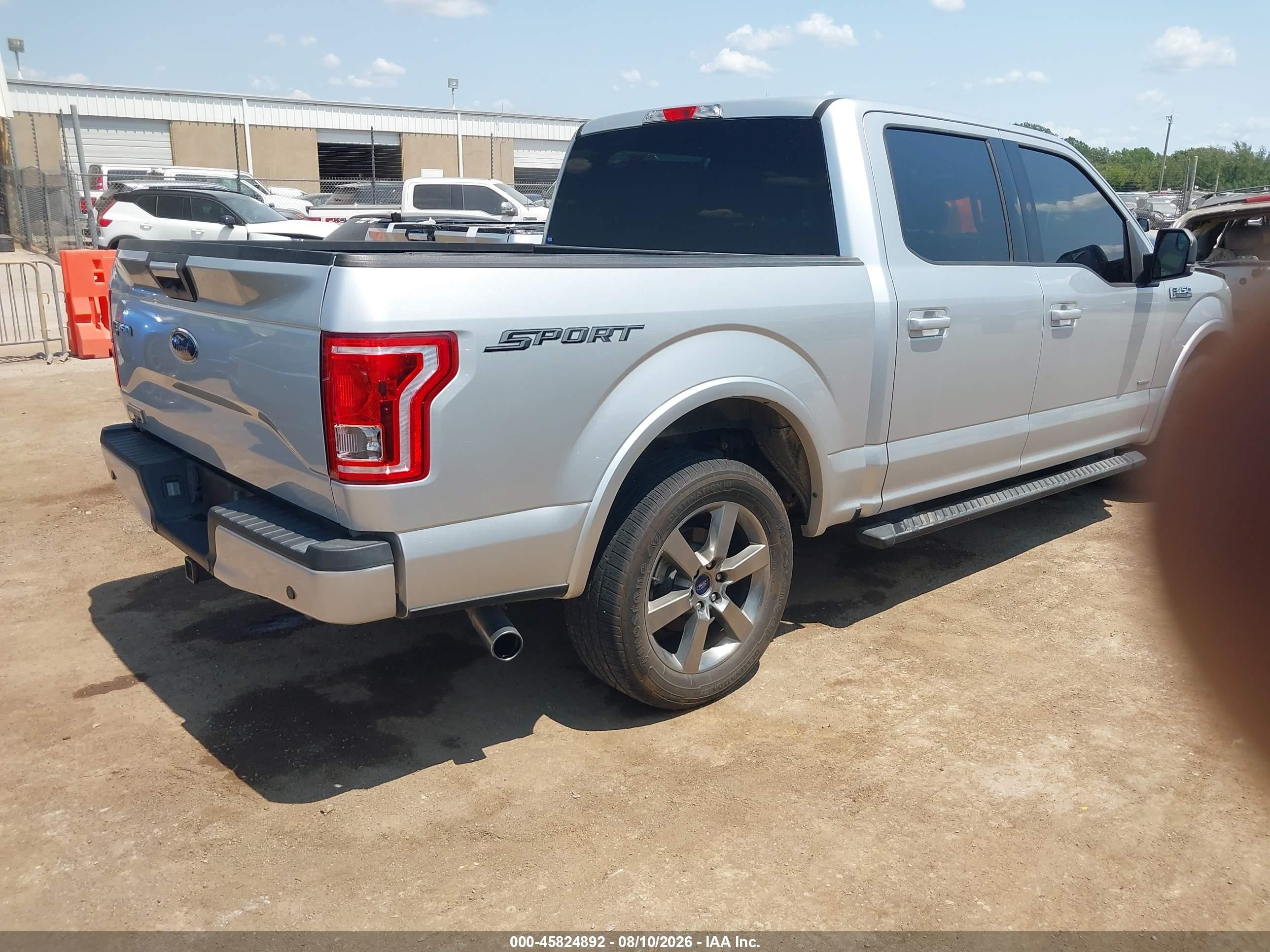2015 Ford F-150 Xlt Gray vin: 1FTEW1CP0FKD95555