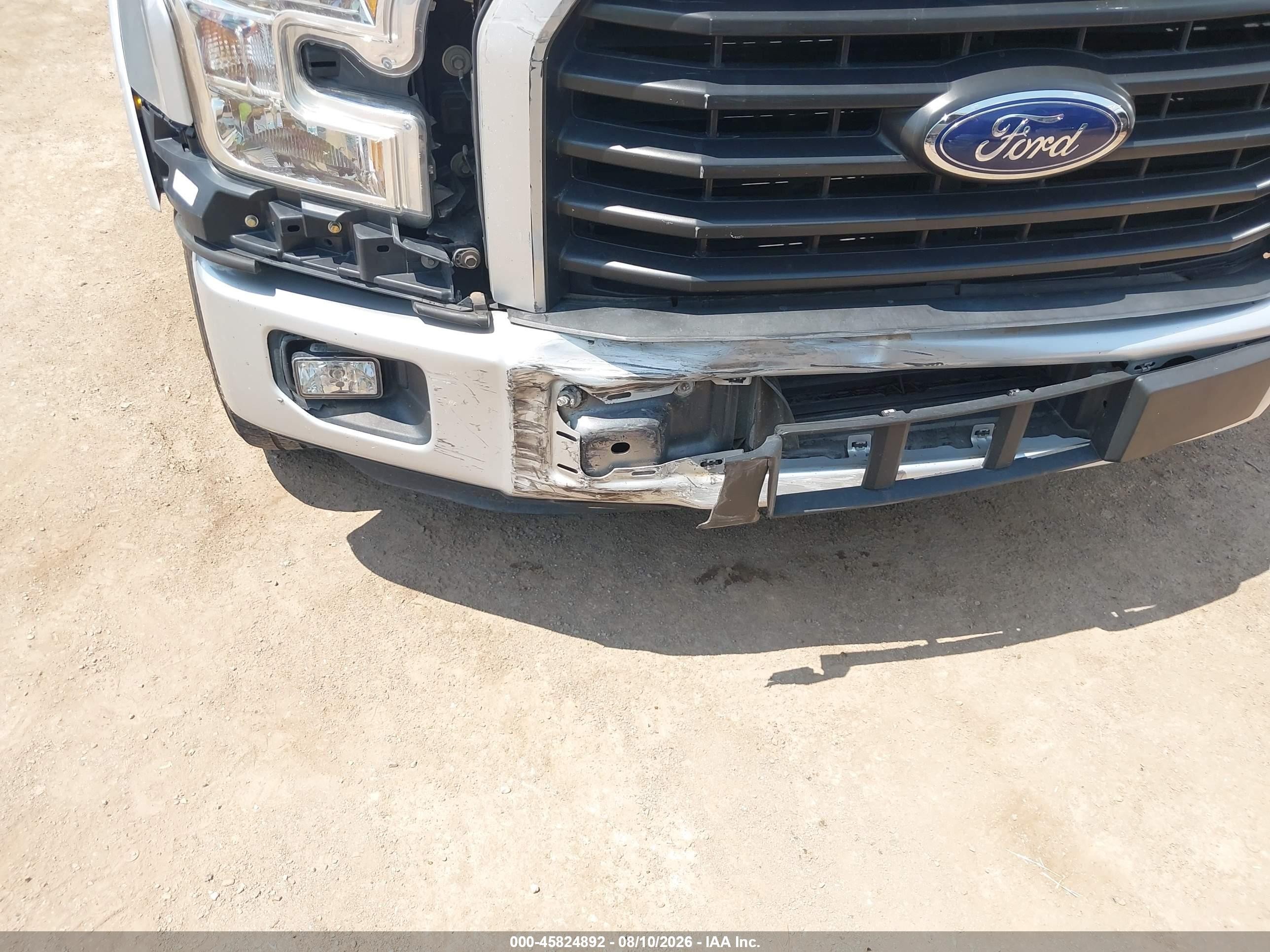 2015 Ford F-150 Xlt Gray vin: 1FTEW1CP0FKD95555