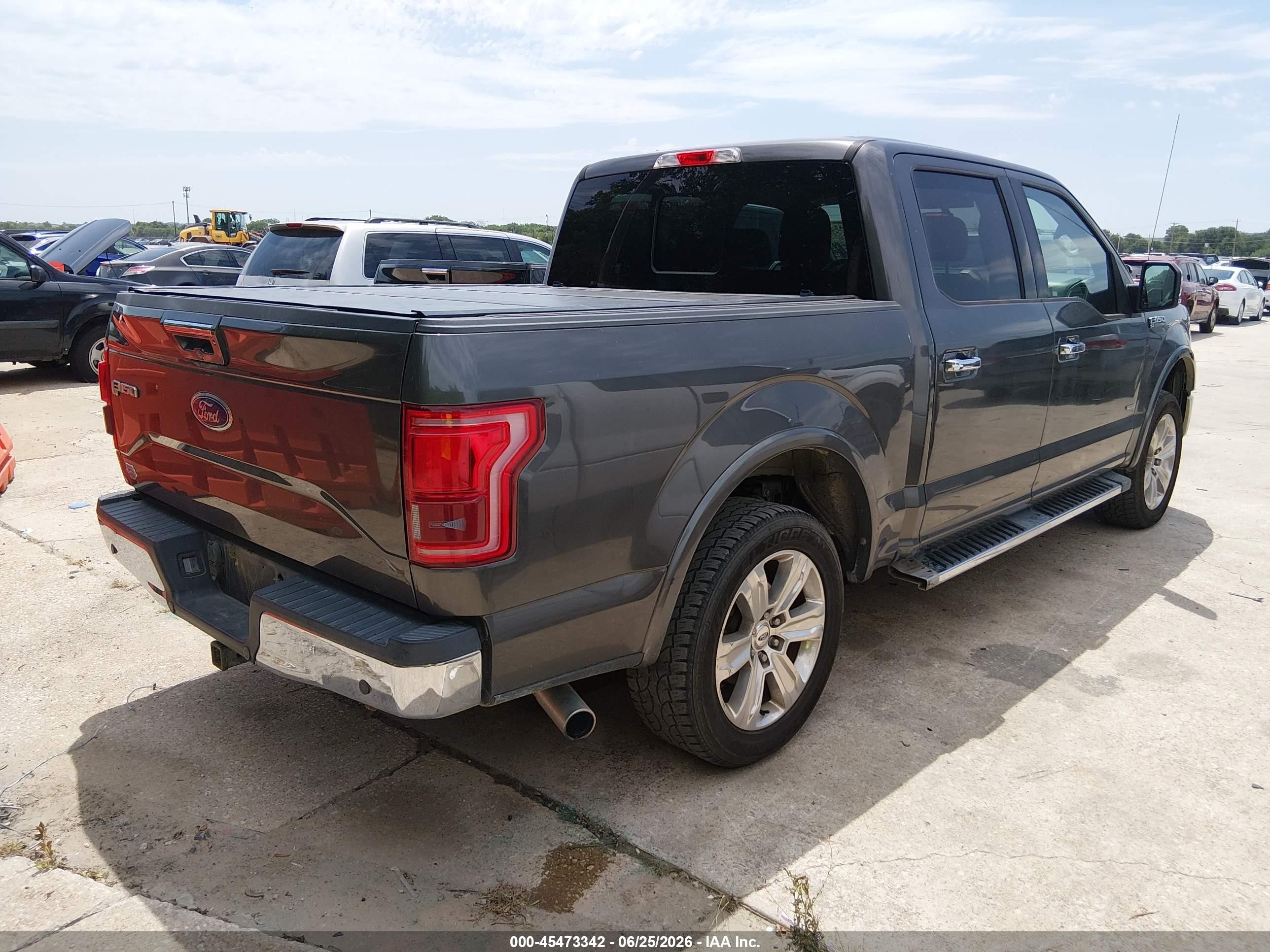 2015 Ford F-150 Lariat/xl/xlt Black vin: 1FTEW1CP0FKE08269