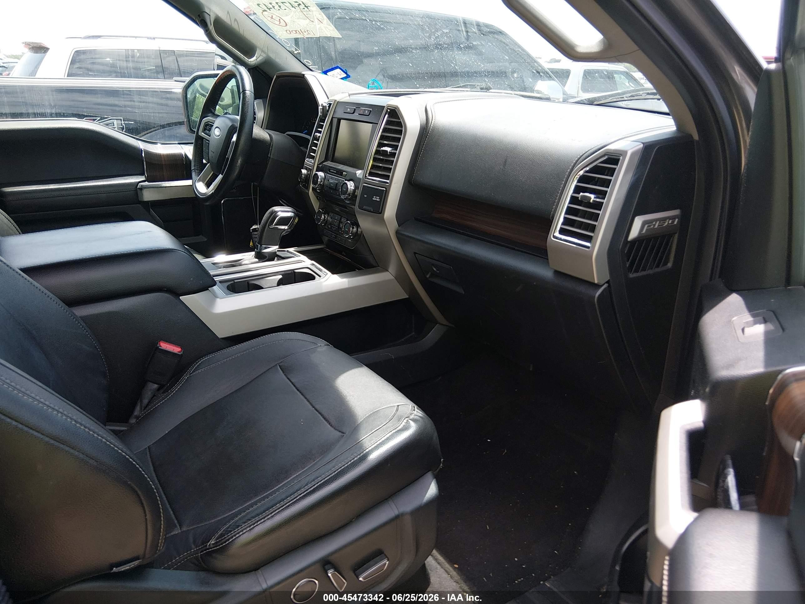 2015 Ford F-150 Lariat/xl/xlt Black vin: 1FTEW1CP0FKE08269