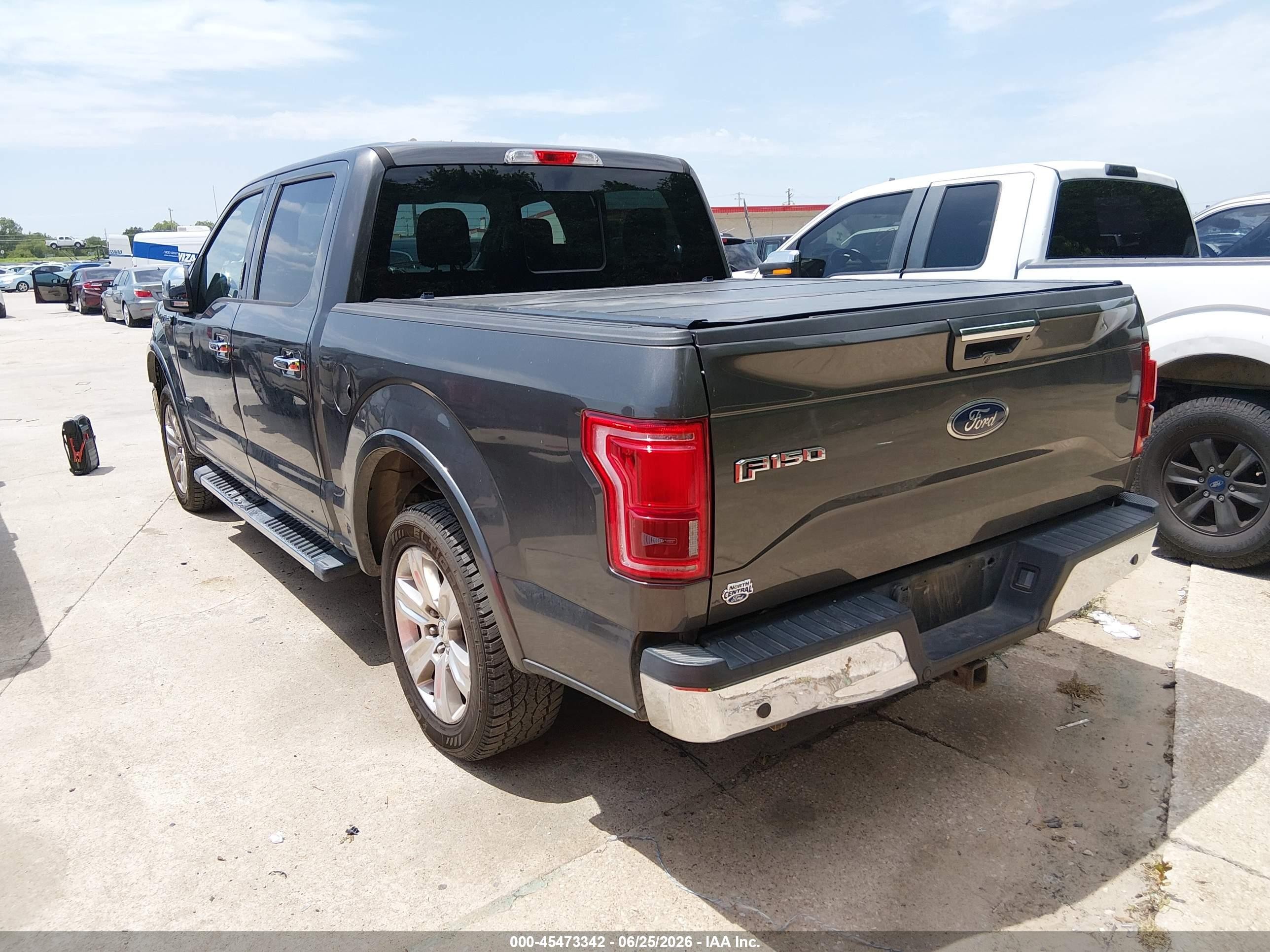 2015 Ford F-150 Lariat/xl/xlt Black vin: 1FTEW1CP0FKE08269