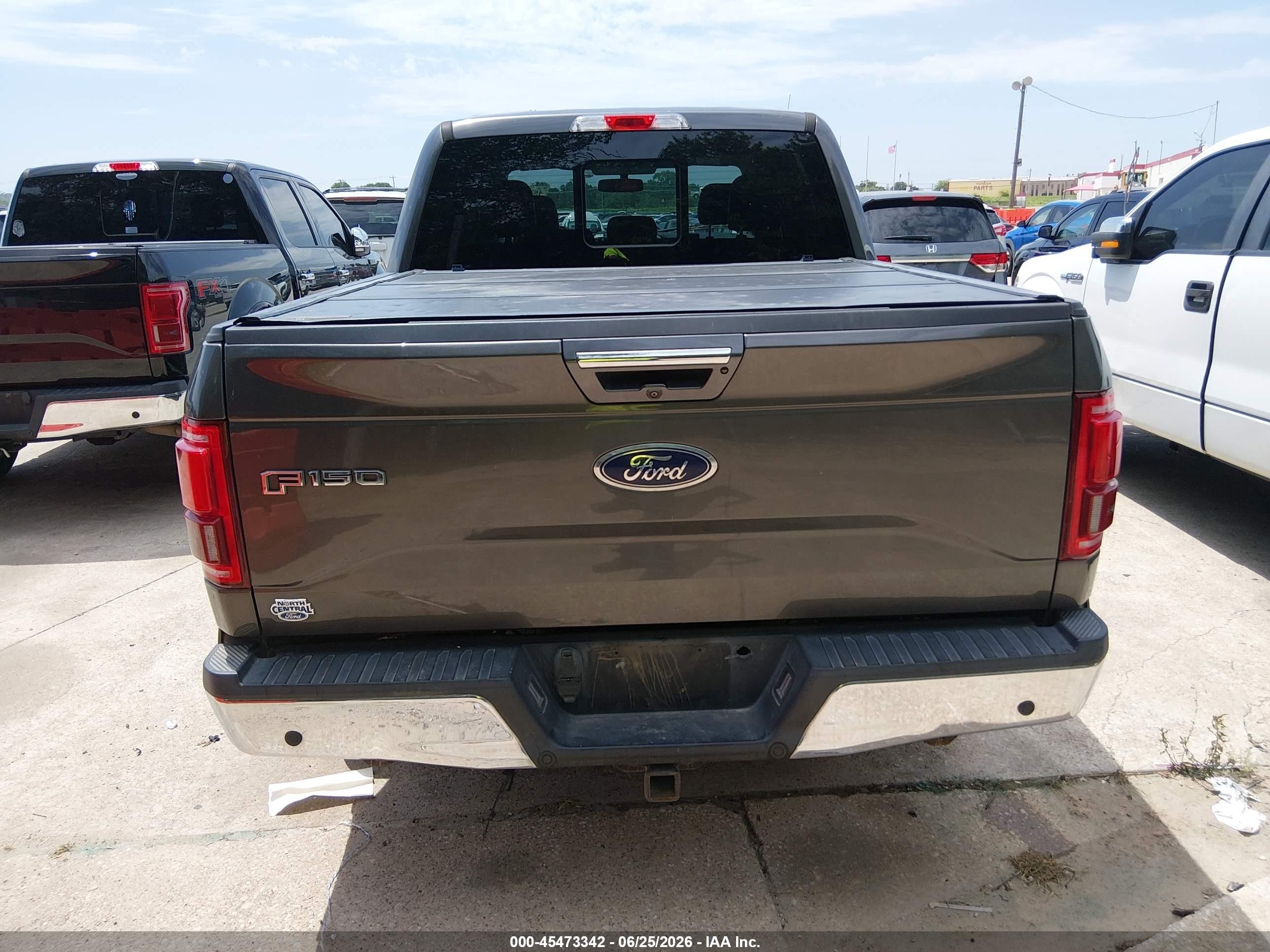 2015 Ford F-150 Lariat/xl/xlt Black vin: 1FTEW1CP0FKE08269