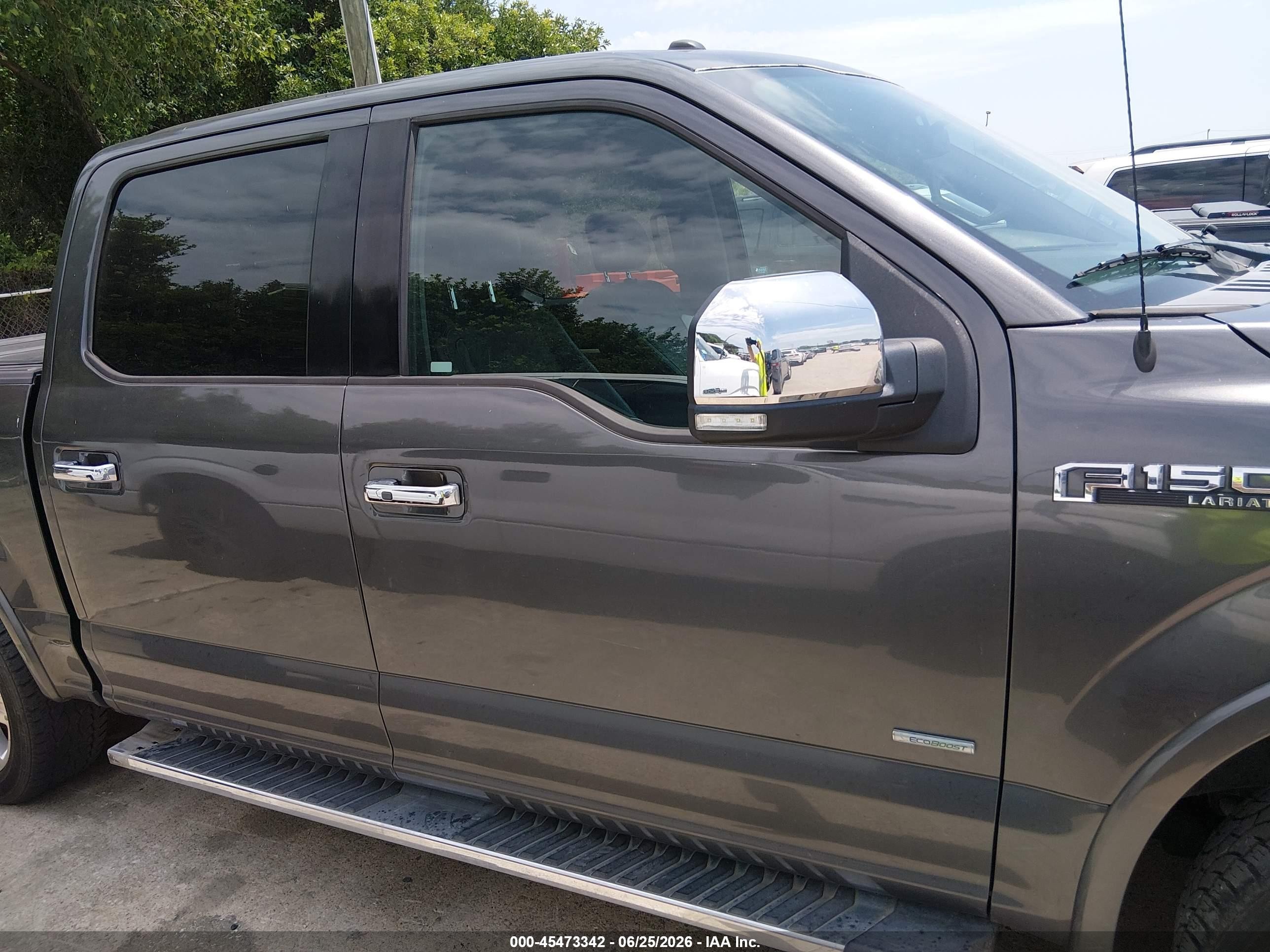 2015 Ford F-150 Lariat/xl/xlt Black vin: 1FTEW1CP0FKE08269