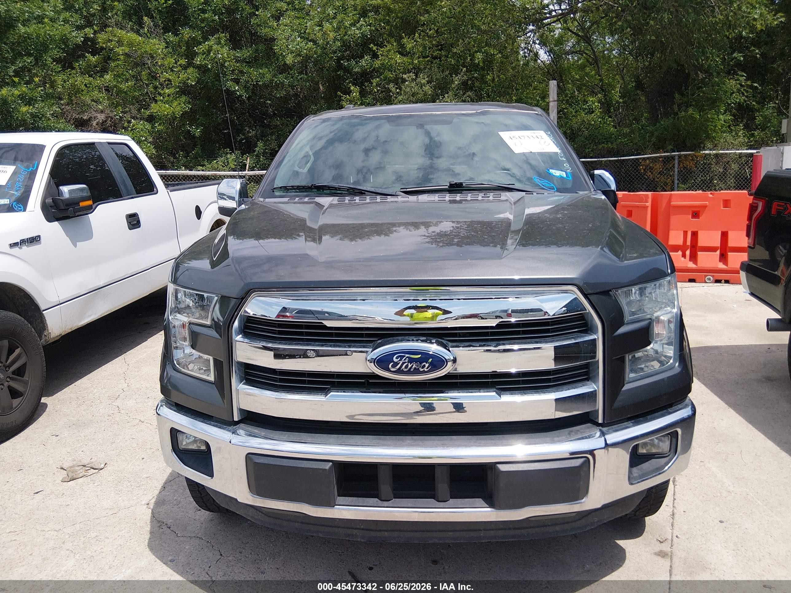 2015 Ford F-150 Lariat/xl/xlt Black vin: 1FTEW1CP0FKE08269