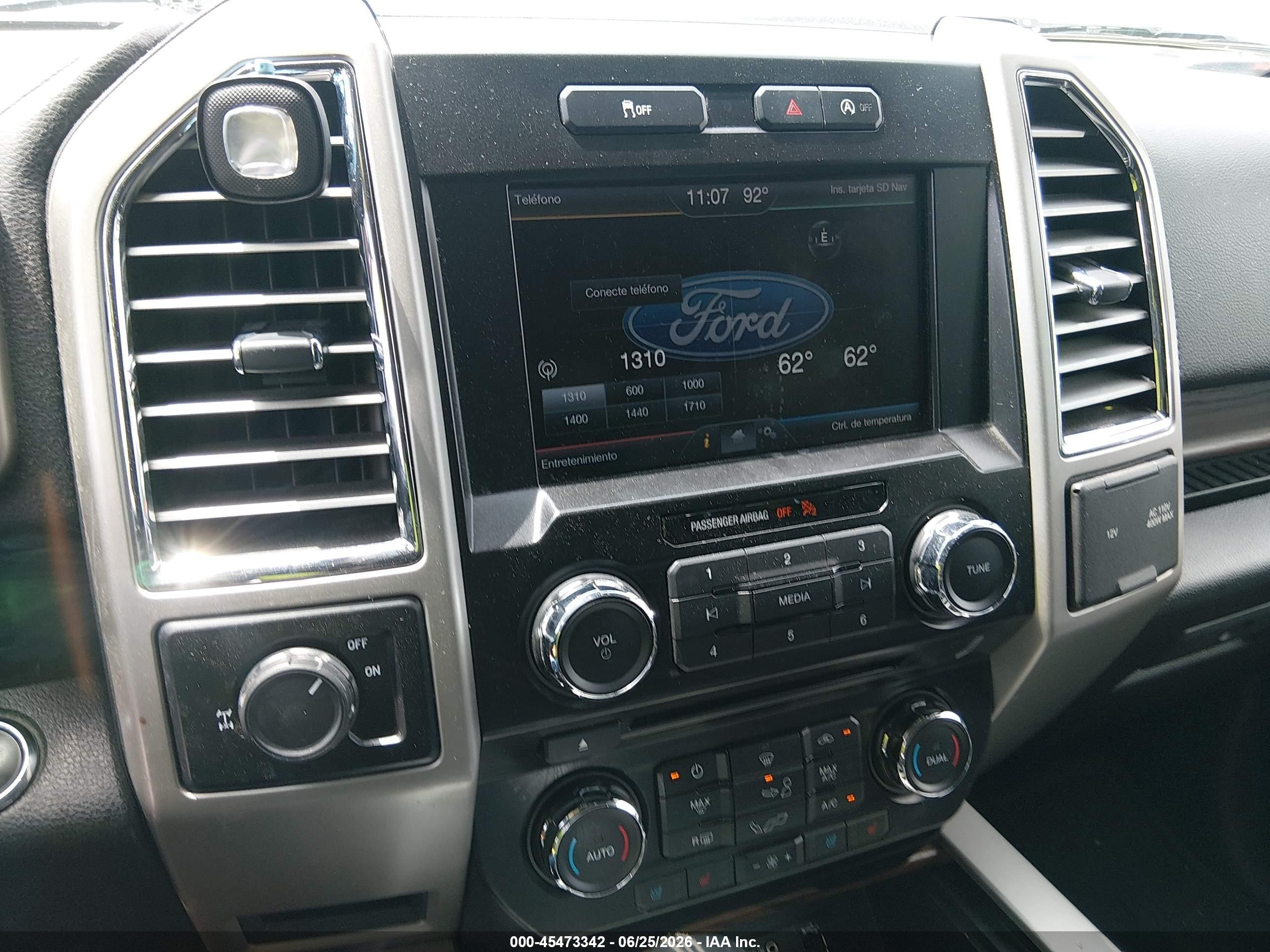2015 Ford F-150 Lariat/xl/xlt Black vin: 1FTEW1CP0FKE08269