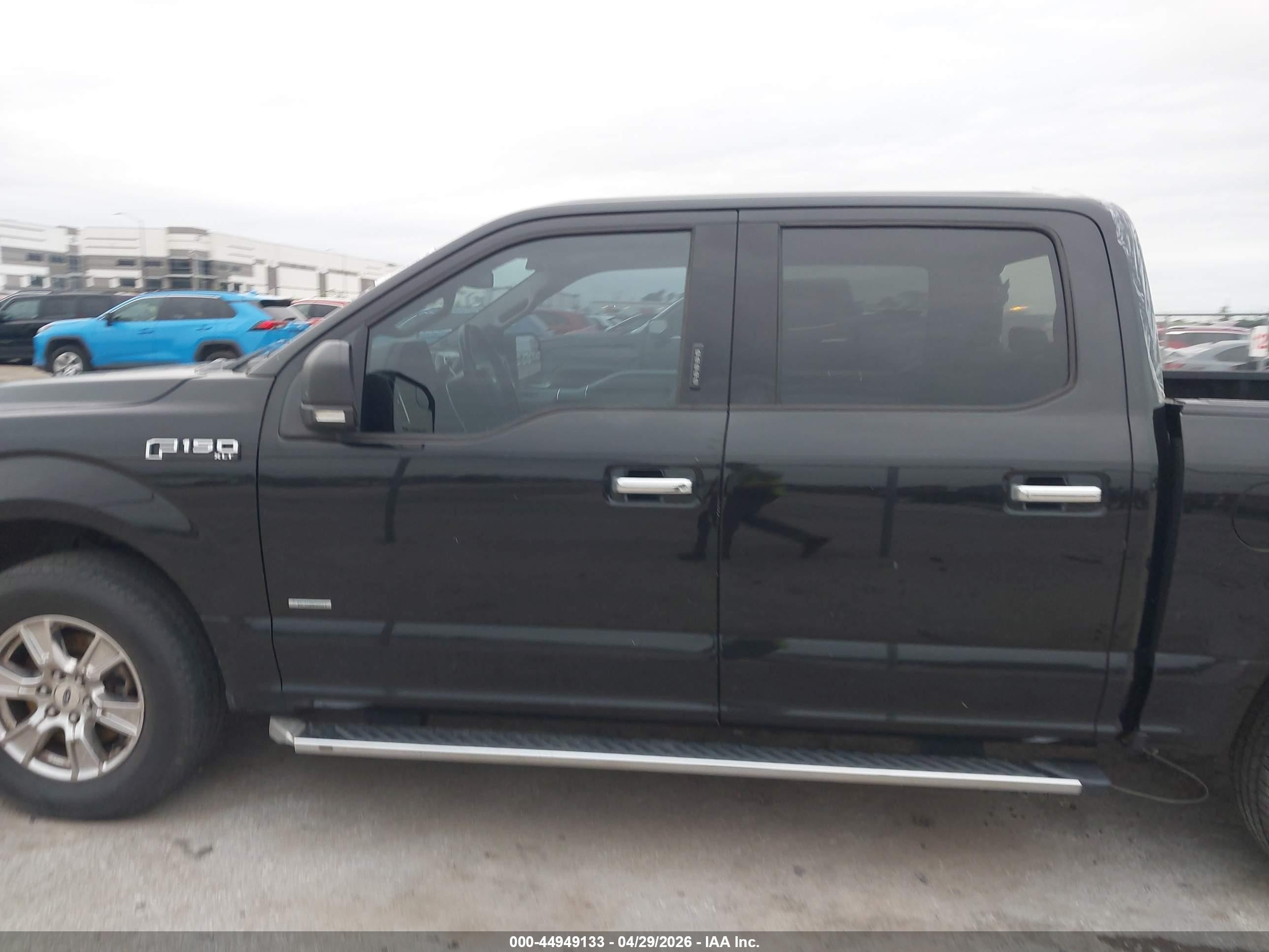 2015 Ford F-150 Xlt Black vin: 1FTEW1CP0FKE48304