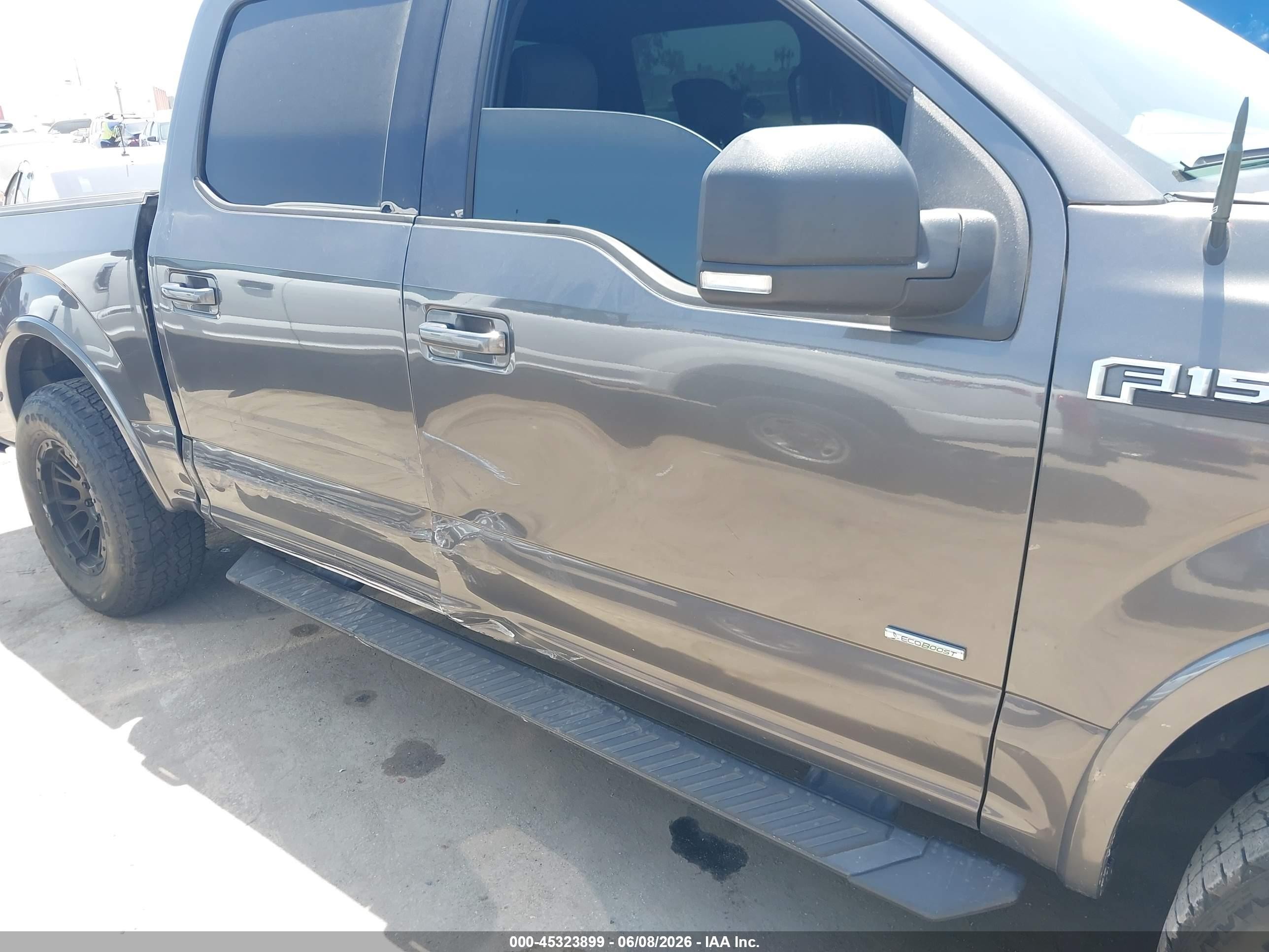 2015 Ford F-150 Xlt Gray vin: 1FTEW1CP0FKE76121