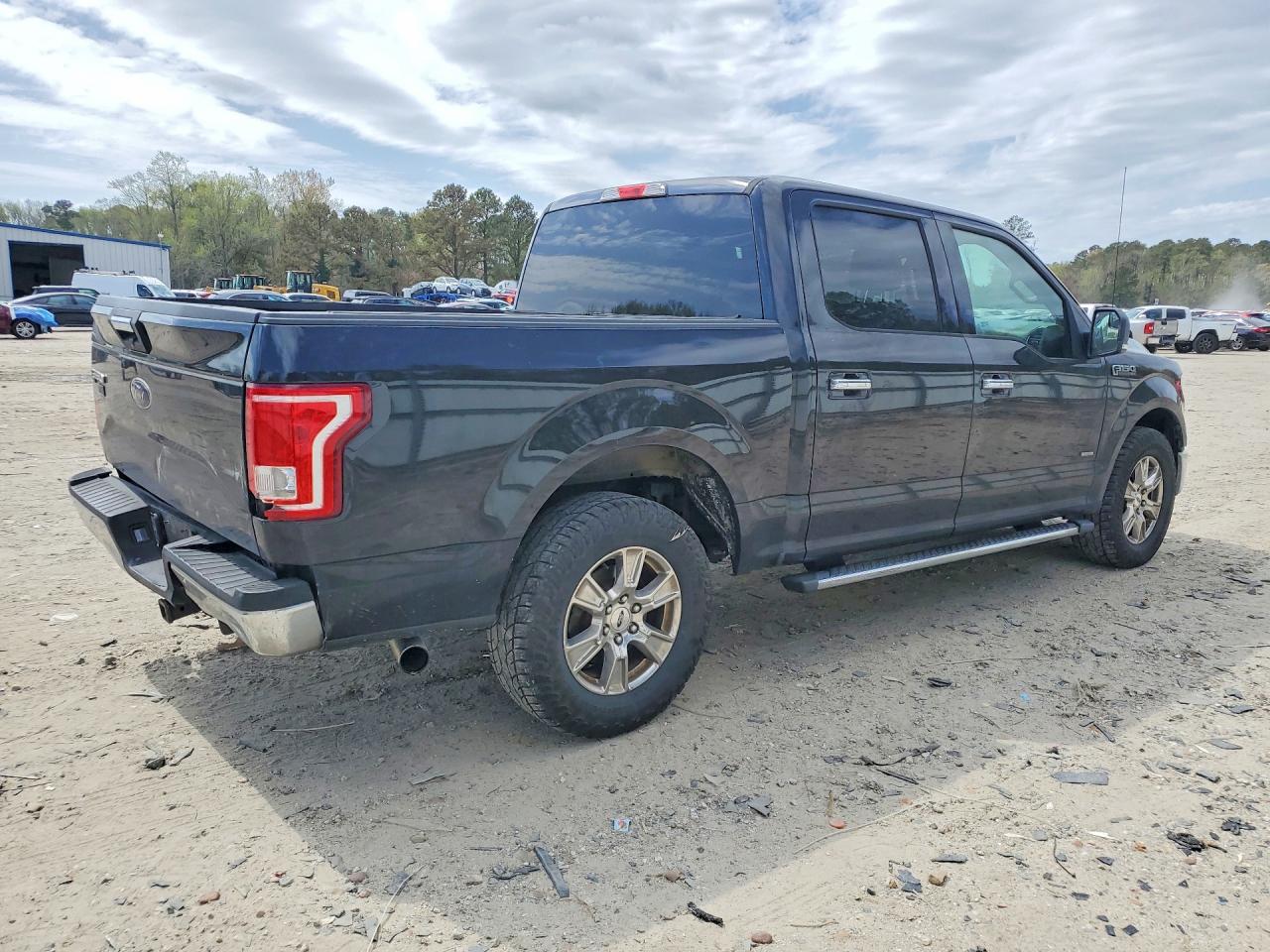 2015 Ford F150 Supercrew Black vin: 1FTEW1CP0FKF23888