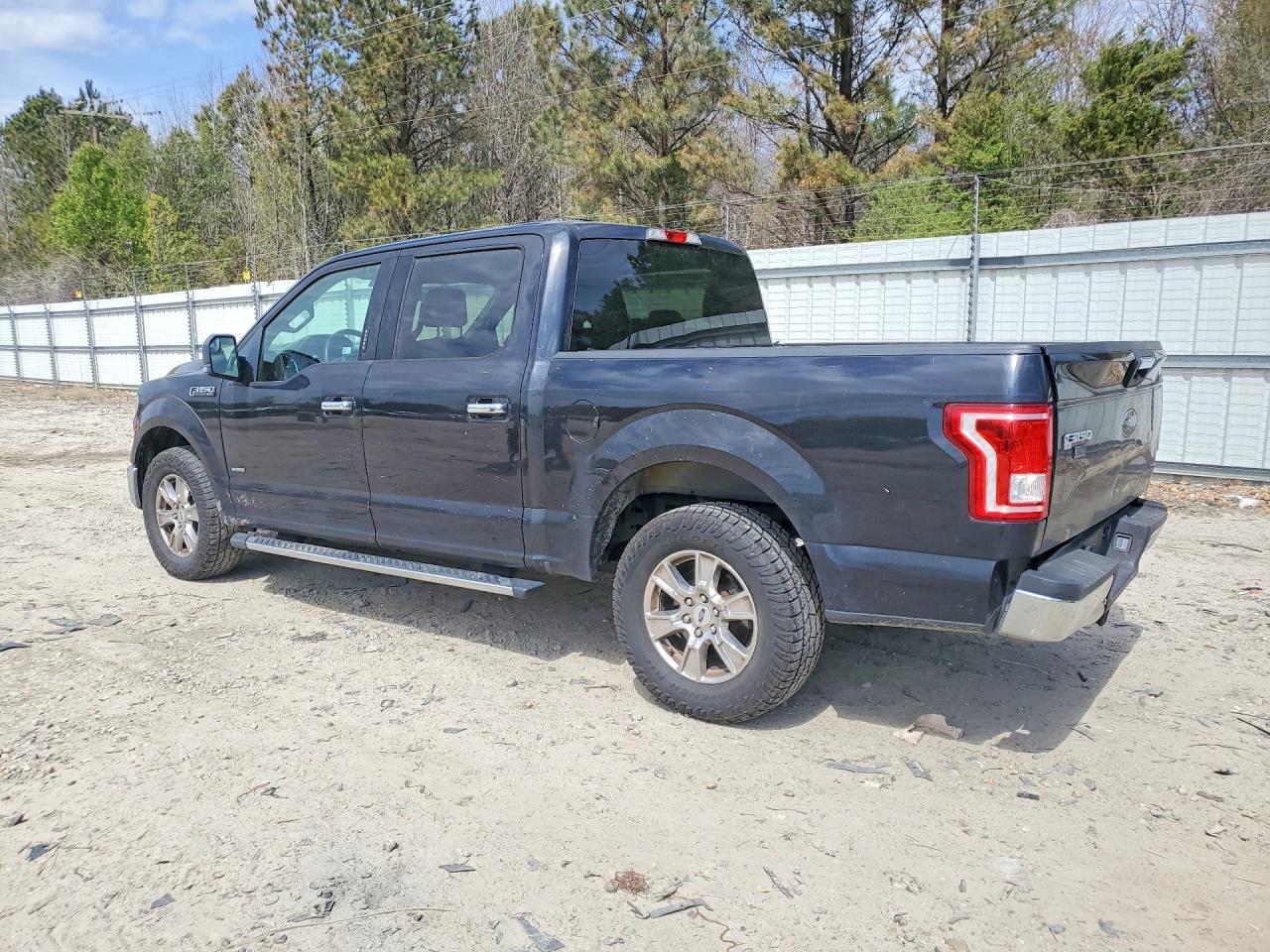 2015 Ford F150 Supercrew Black vin: 1FTEW1CP0FKF23888