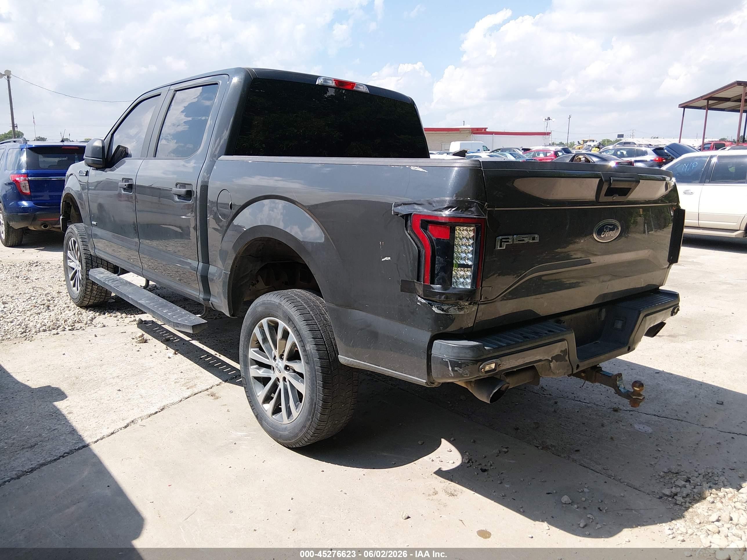 2017 Ford F-150 Xl Black vin: 1FTEW1CP0HKC53466