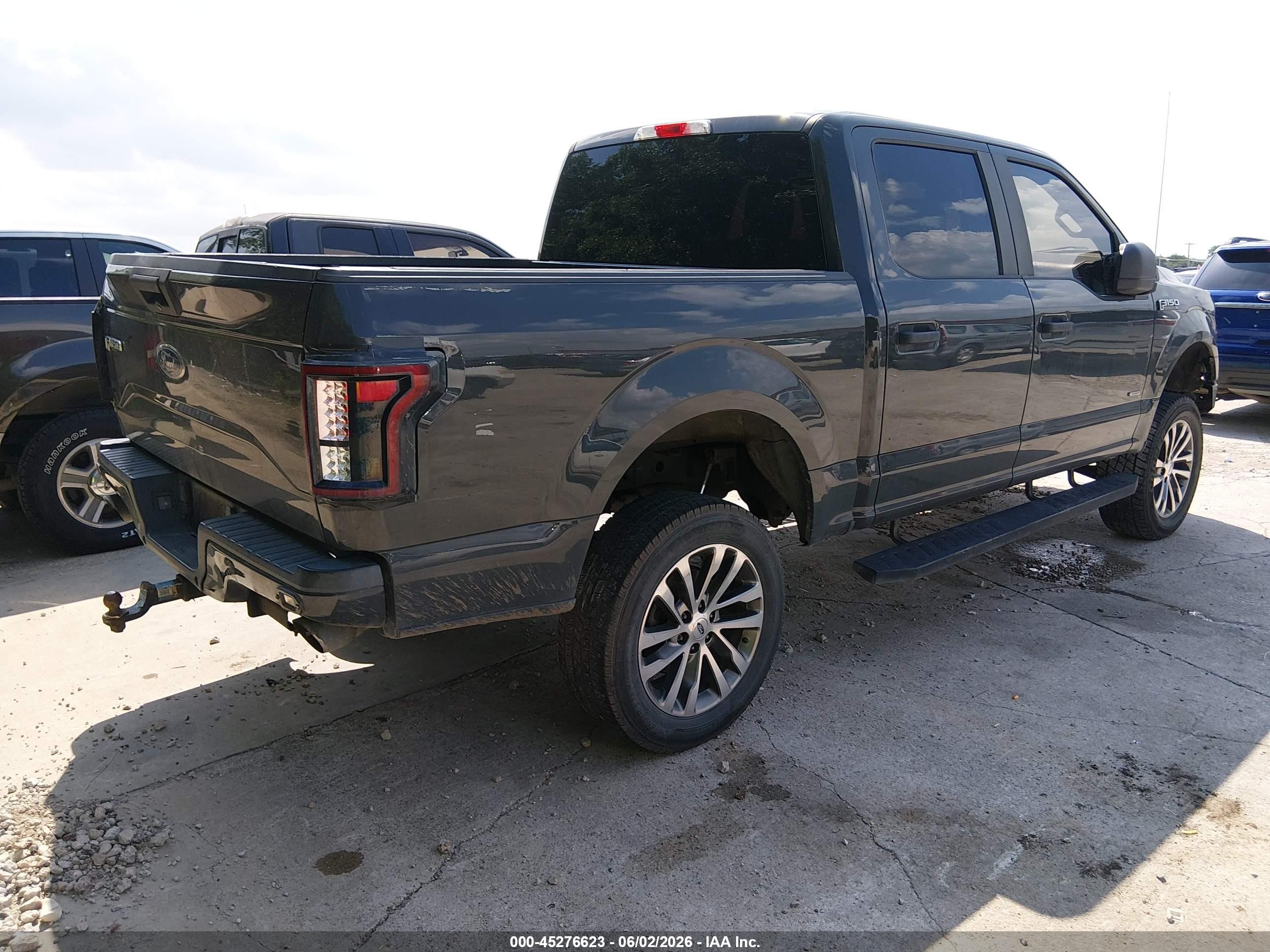 2017 Ford F-150 Xl Black vin: 1FTEW1CP0HKC53466