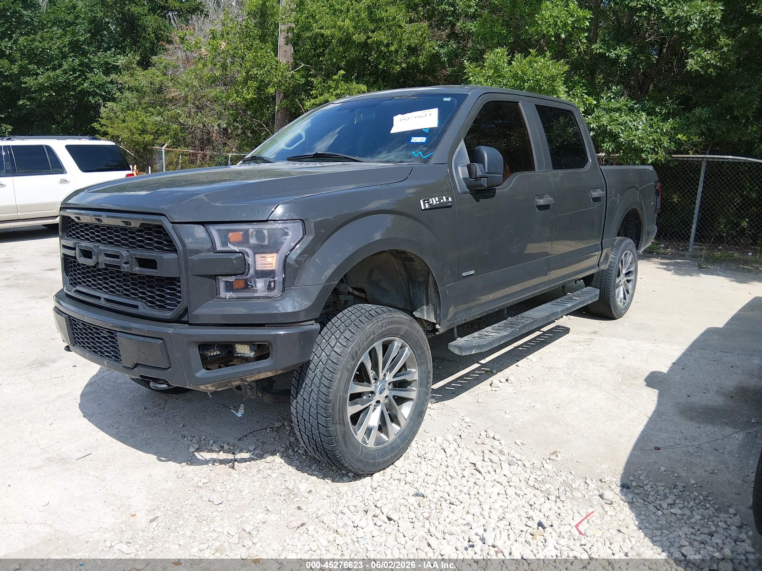 2017 Ford F-150 Xl Black vin: 1FTEW1CP0HKC53466