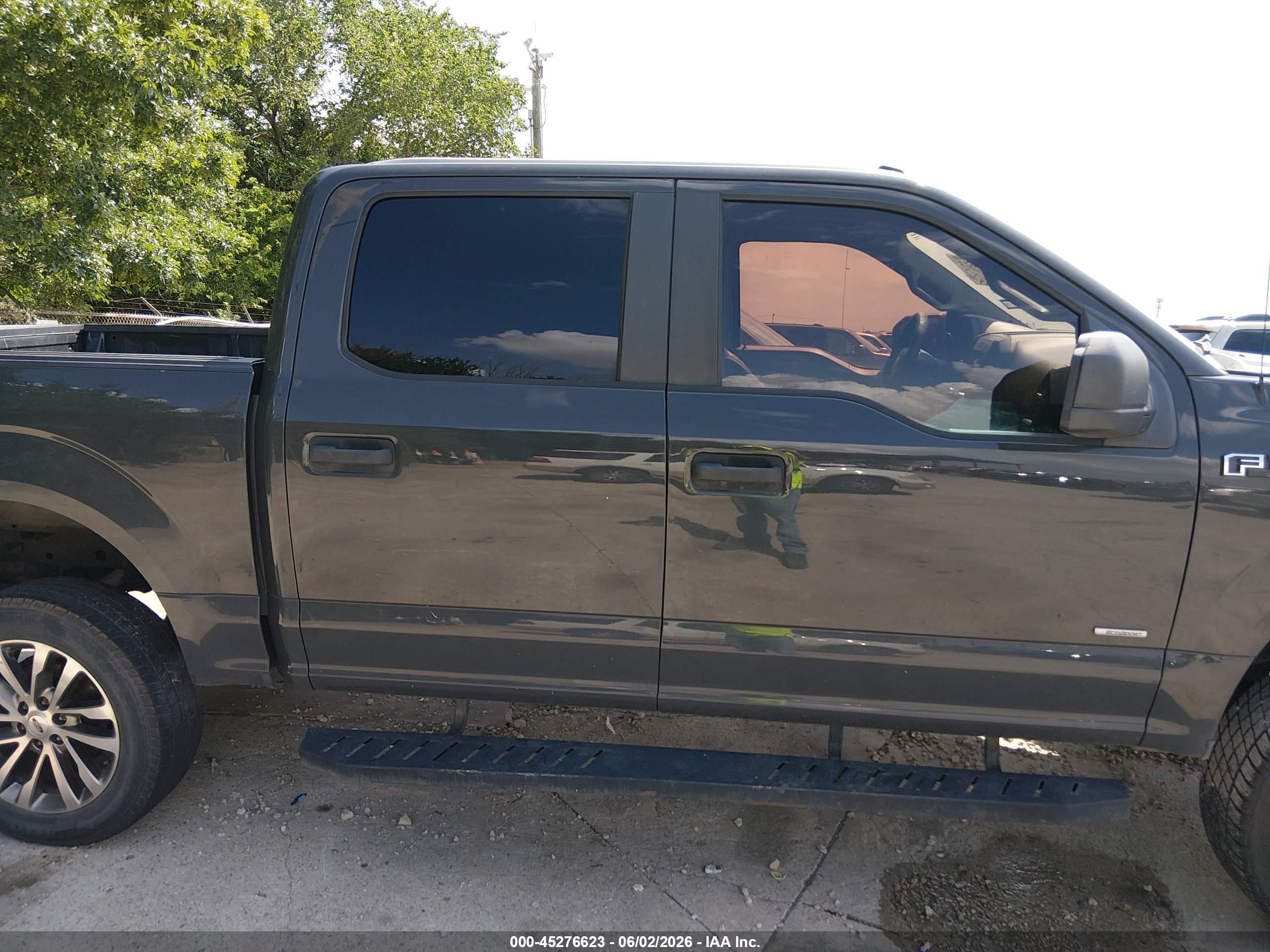 2017 Ford F-150 Xl Black vin: 1FTEW1CP0HKC53466