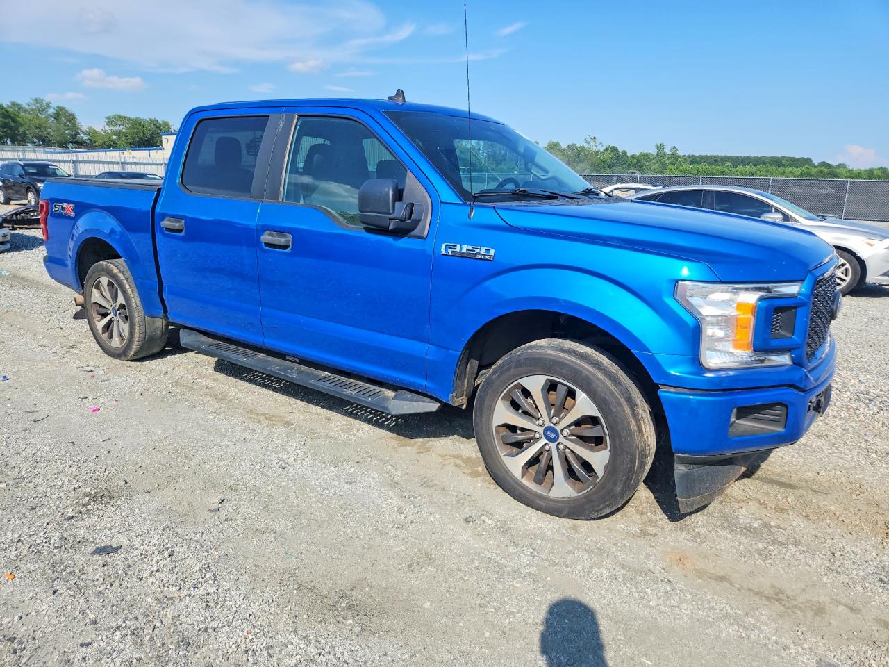 2020 Ford F150 Supercrew Blue vin: 1FTEW1CP0LFA54418