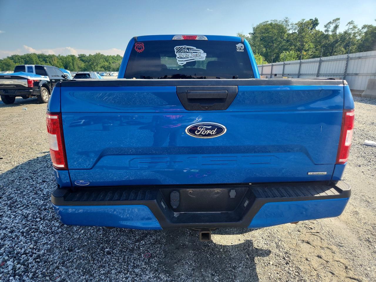 2020 Ford F150 Supercrew Blue vin: 1FTEW1CP0LFA54418