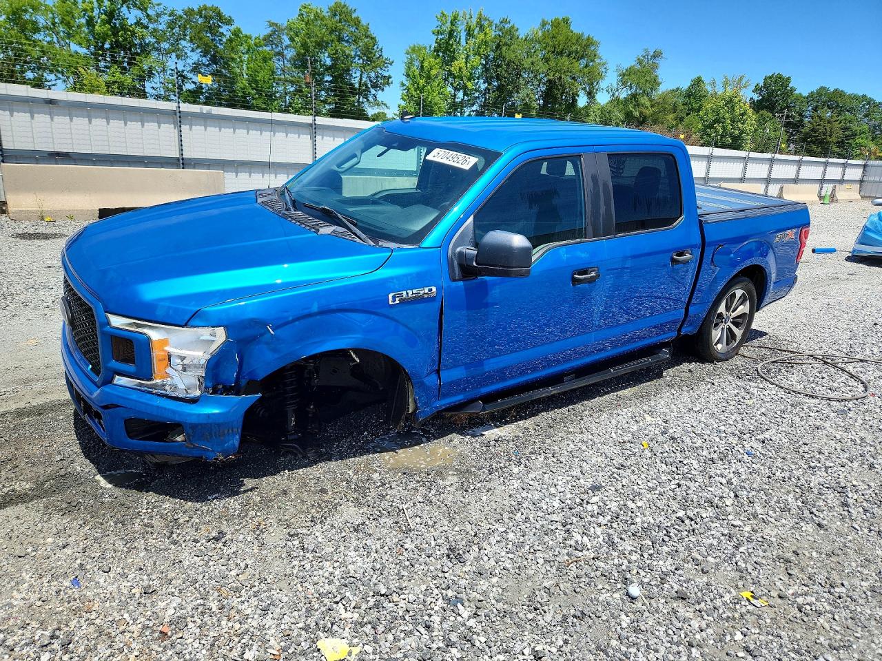 2020 Ford F150 Supercrew Blue vin: 1FTEW1CP0LFA54418