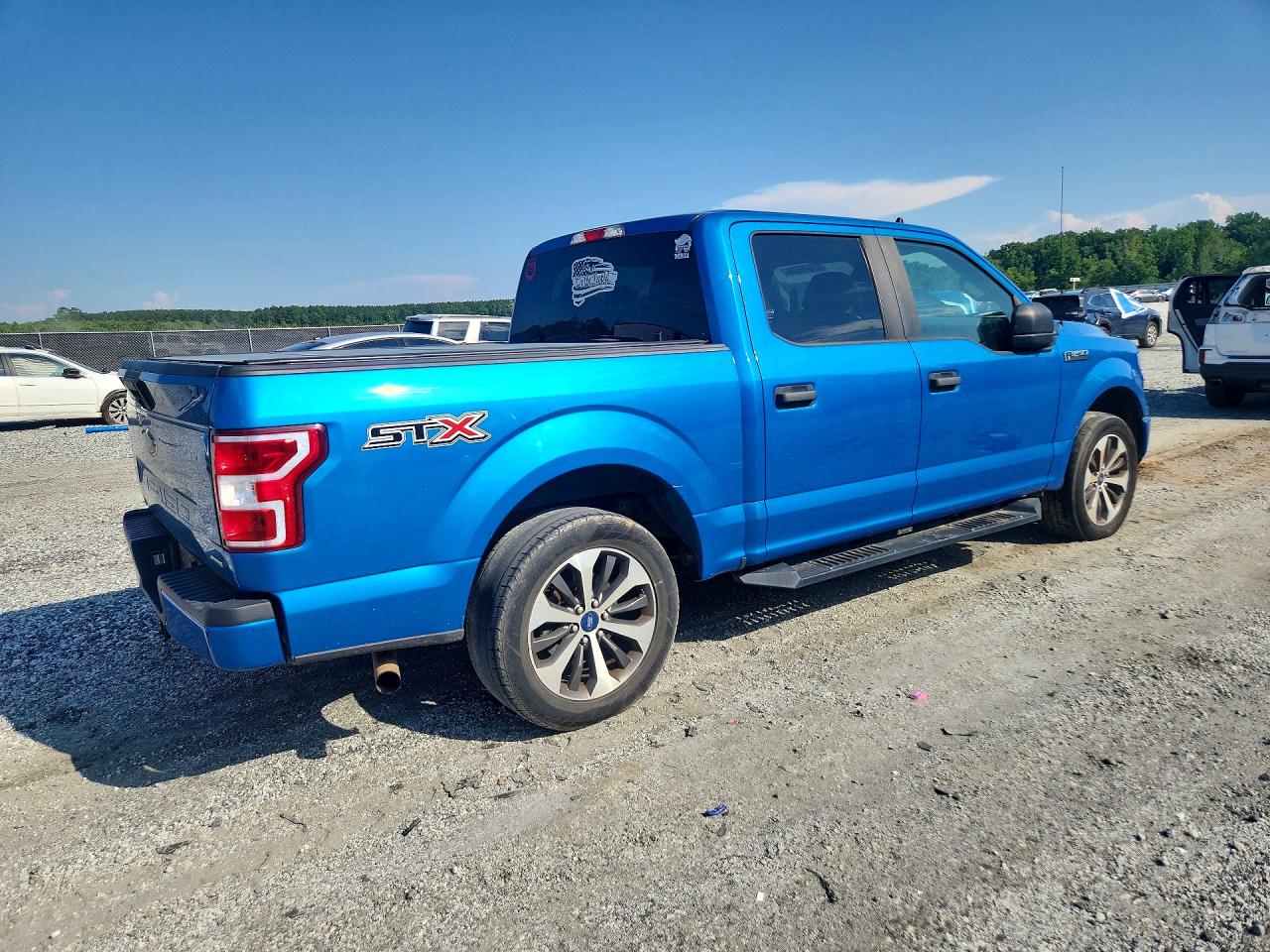2020 Ford F150 Supercrew Blue vin: 1FTEW1CP0LFA54418