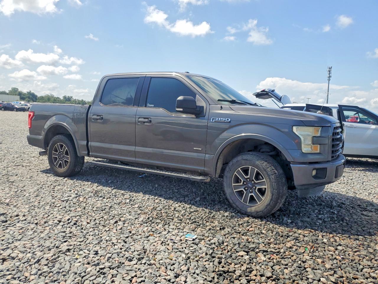 2015 Ford F-150 Серый vin: 1FTEW1CP1FFB78587