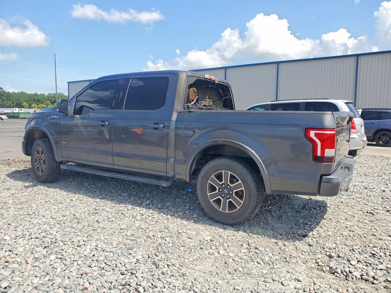 2015 Ford F-150 Серый vin: 1FTEW1CP1FFB78587