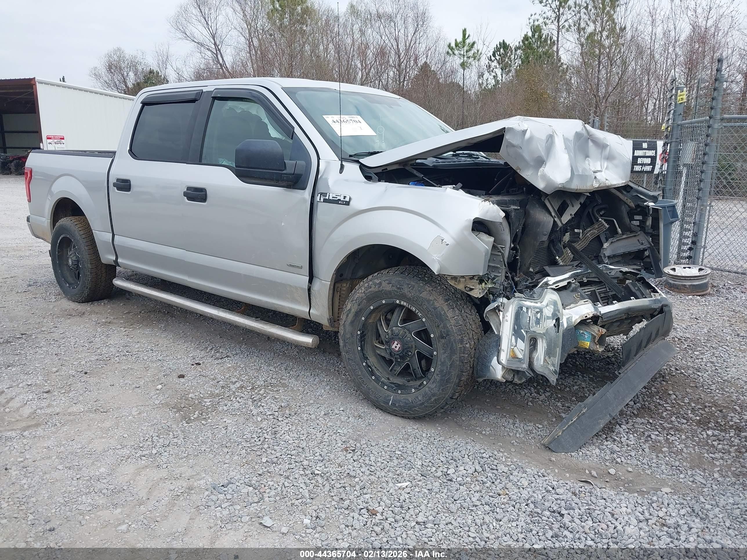 2015 Ford F-150 Xlt Silver vin: 1FTEW1CP1FFC46998