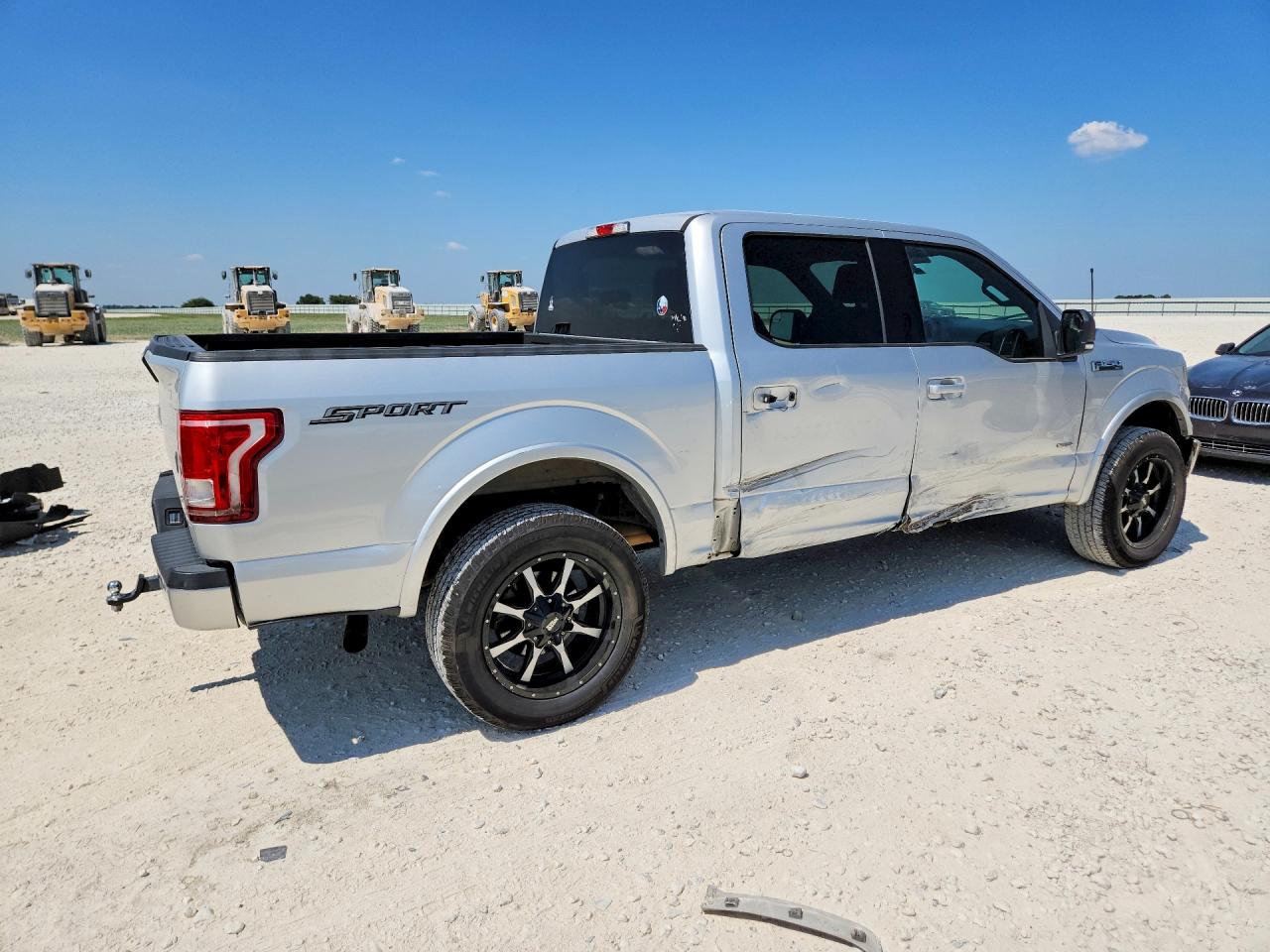 2015 Ford F150 Supercrew Серебряный vin: 1FTEW1CP1FKD15910