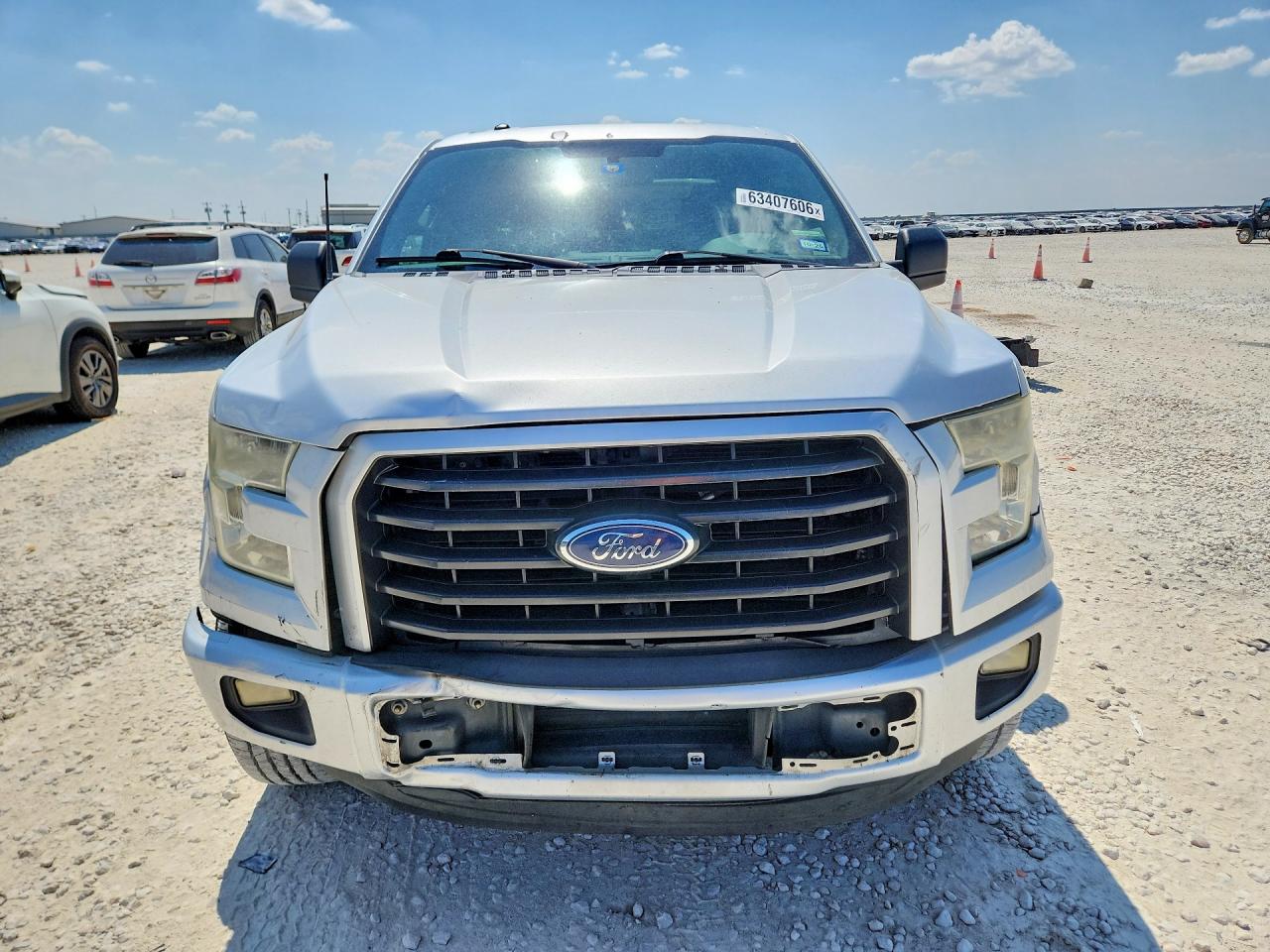 2015 Ford F150 Supercrew Серебряный vin: 1FTEW1CP1FKD15910