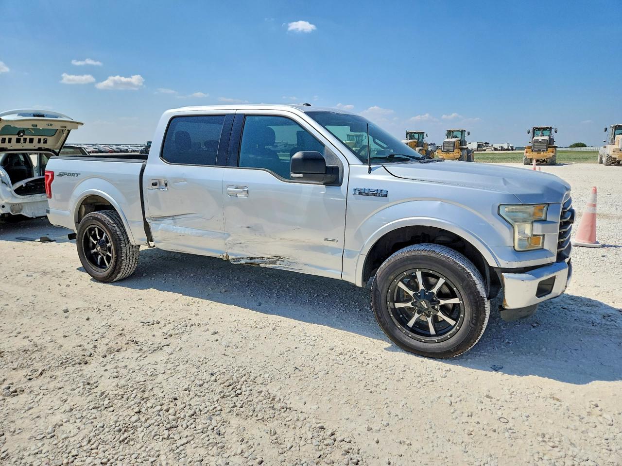 2015 Ford F150 Supercrew Серебряный vin: 1FTEW1CP1FKD15910