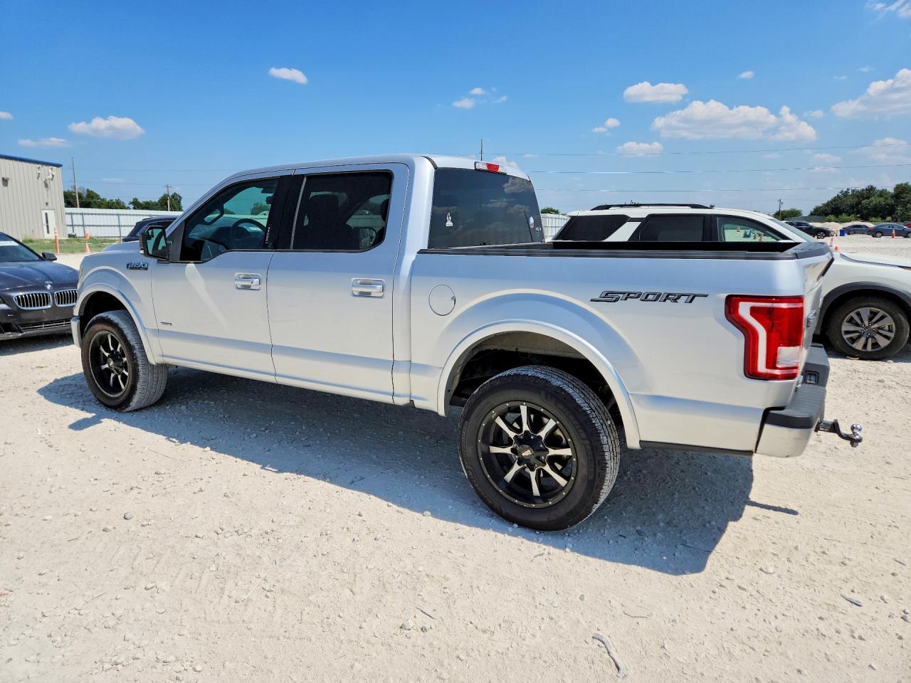 2015 Ford F150 Supercrew Серебряный vin: 1FTEW1CP1FKD15910