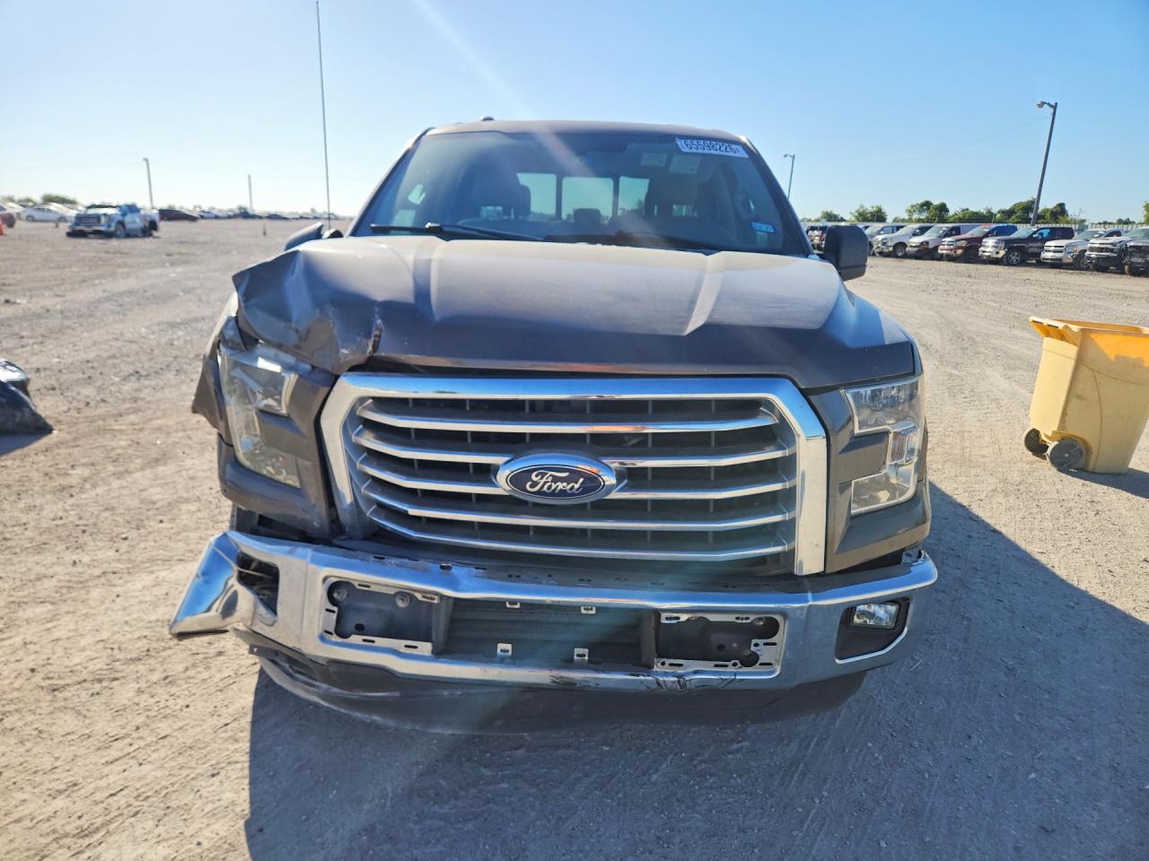 2015 Ford F150 Supercrew Brown vin: 1FTEW1CP1FKE72983