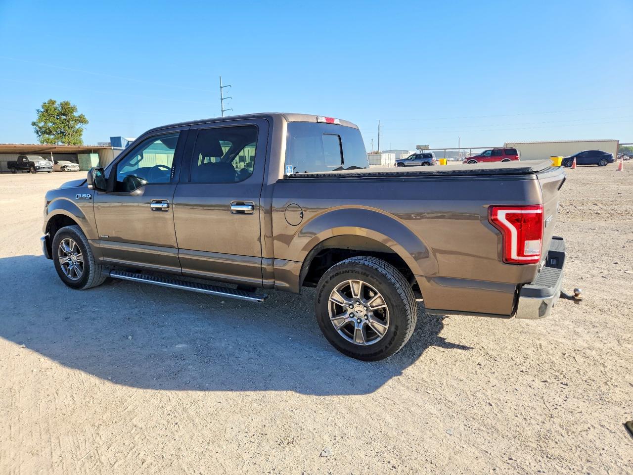2015 Ford F150 Supercrew Brown vin: 1FTEW1CP1FKE72983
