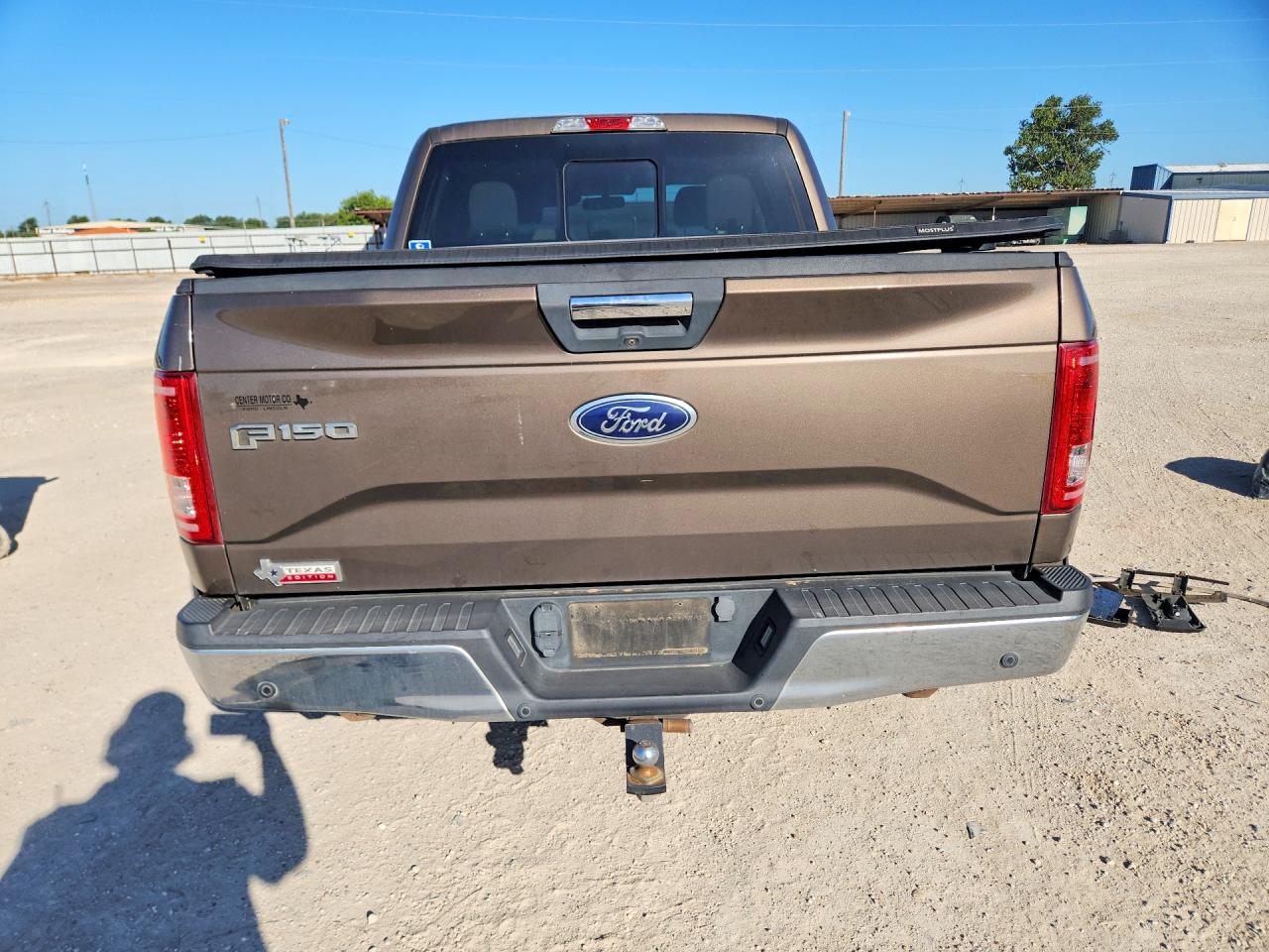 2015 Ford F150 Supercrew Brown vin: 1FTEW1CP1FKE72983