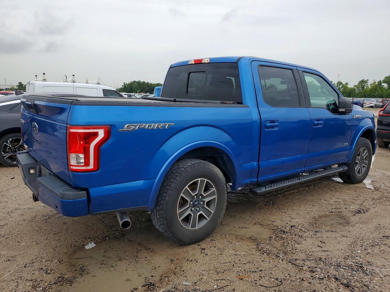 2015 Ford F150 Supercrew Blue vin: 1FTEW1CP1FKE83093